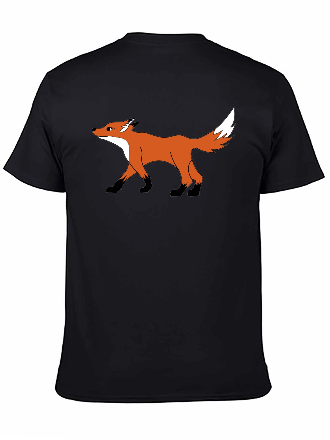 Fox Graphic T-Shirt - Casual Wear