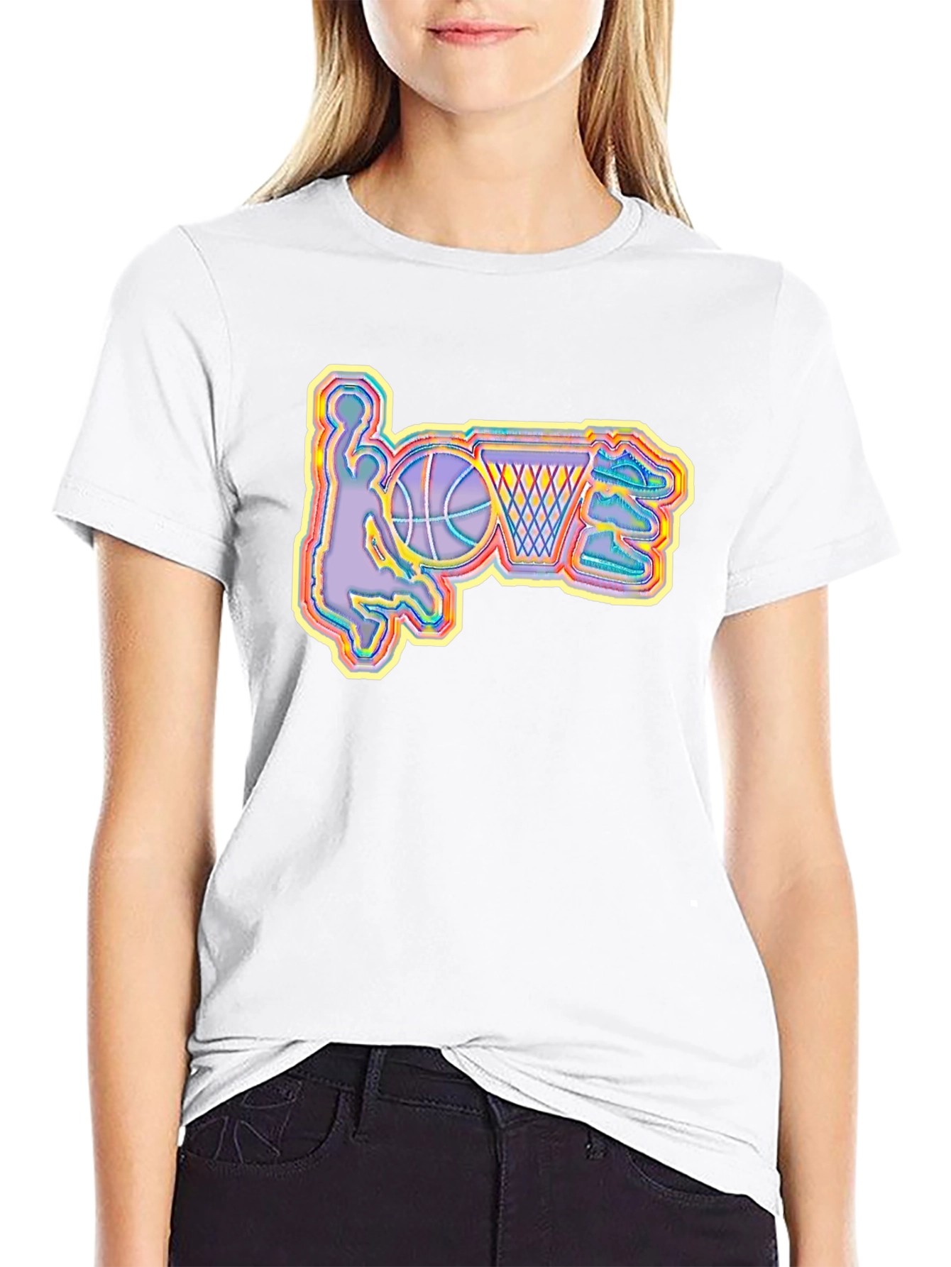 Basketball Lover Graphic Tee - Slam Dunk Style