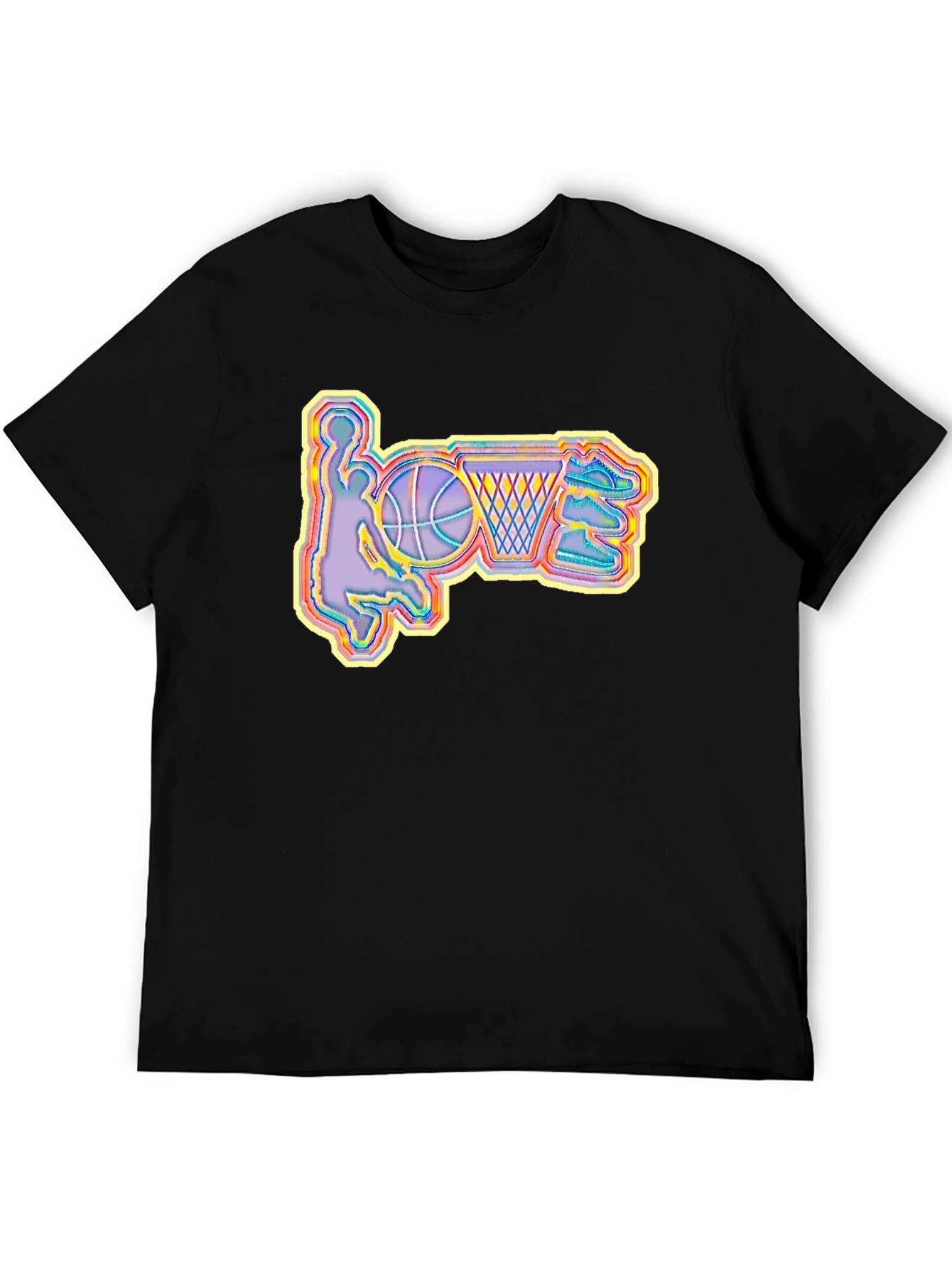Basketball Lover Graphic Tee - Slam Dunk Style