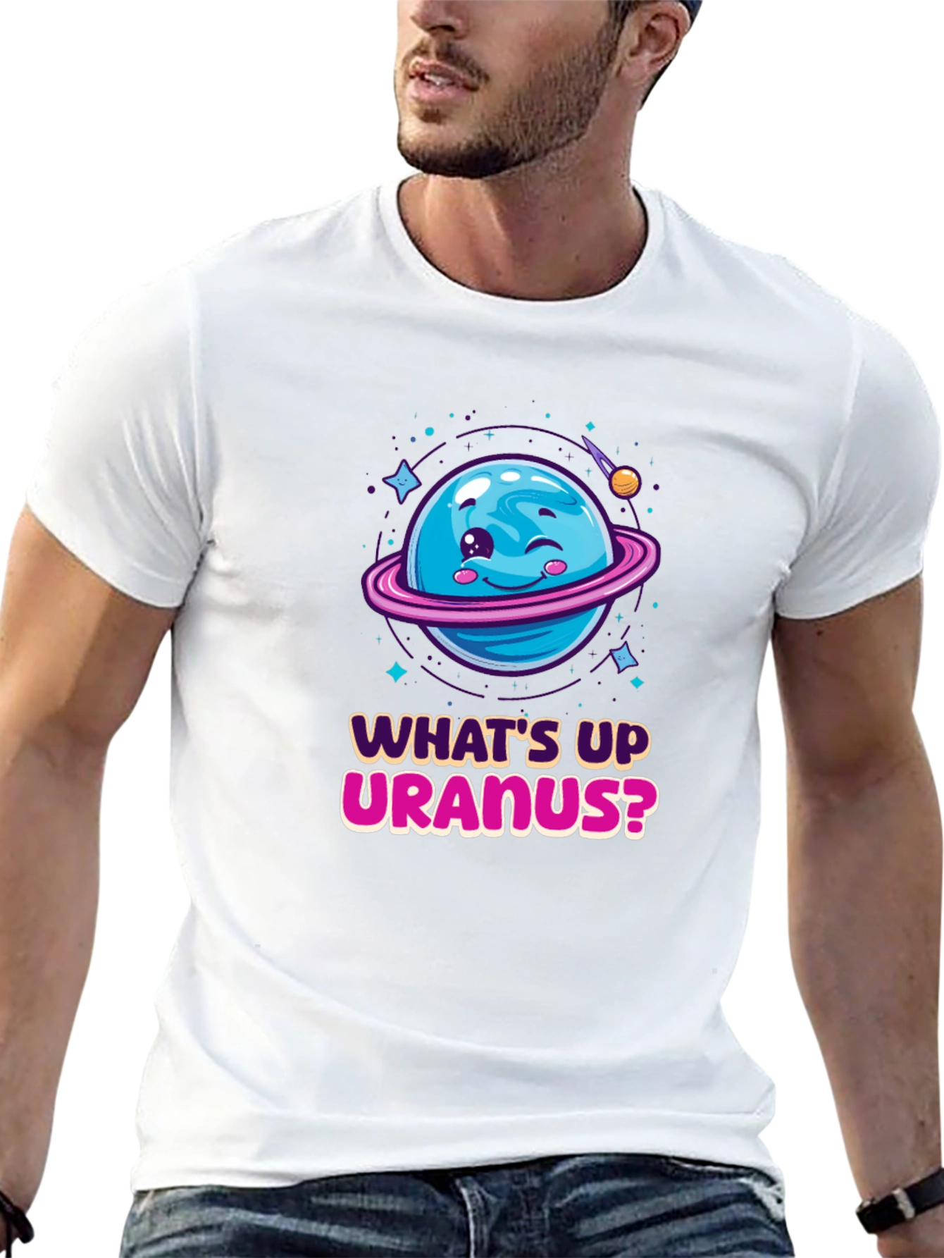 Funny Uranus Graphic T-Shirt