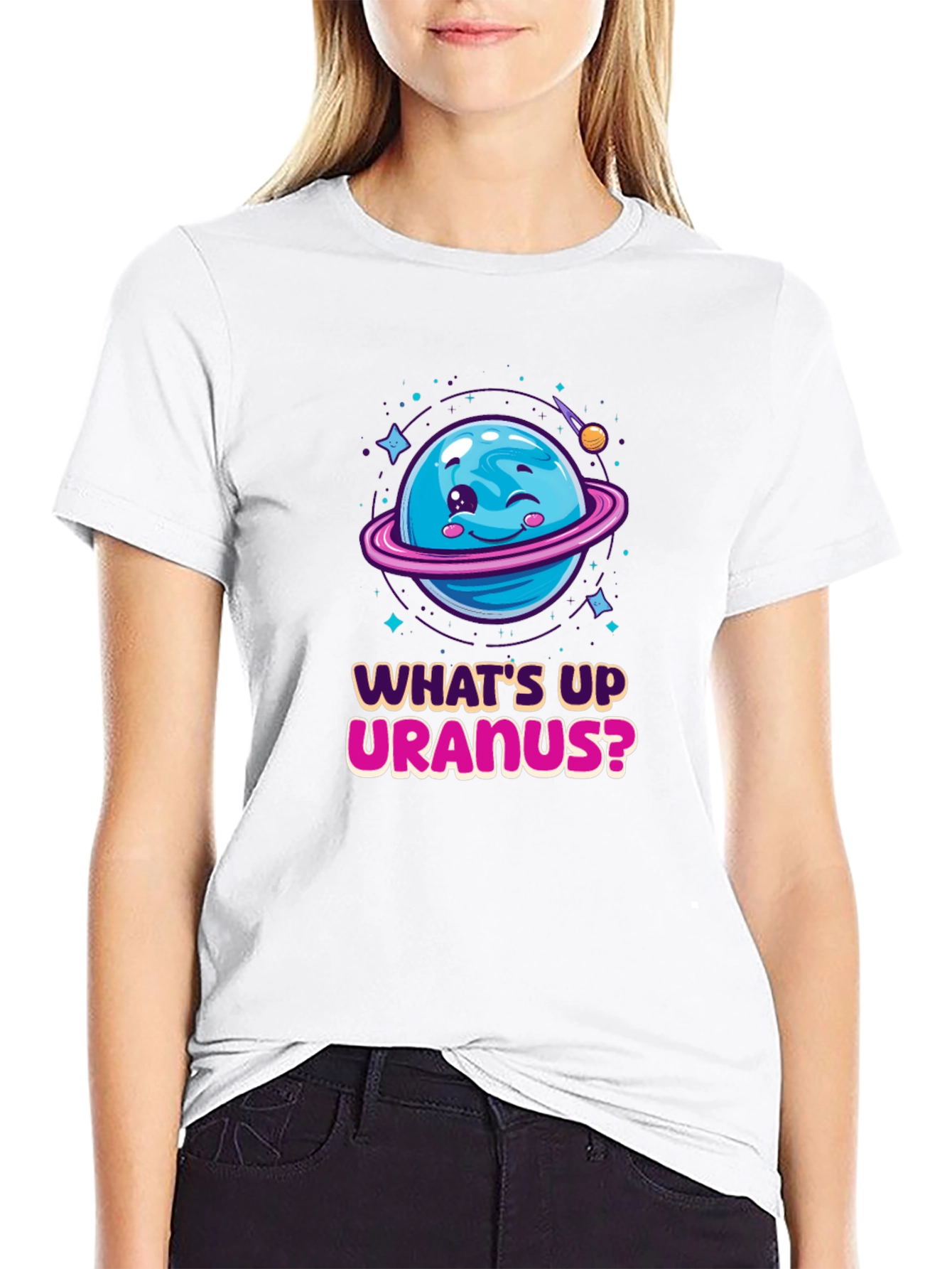 Funny Uranus Graphic T-Shirt