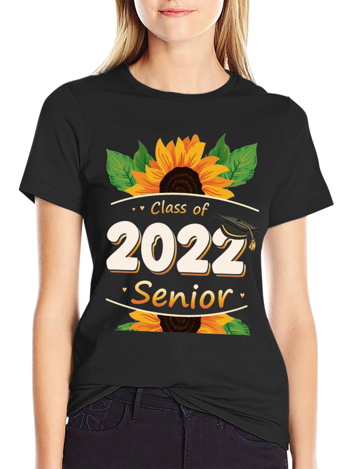 Class of 2022 Senior Sunflower T-Shirt