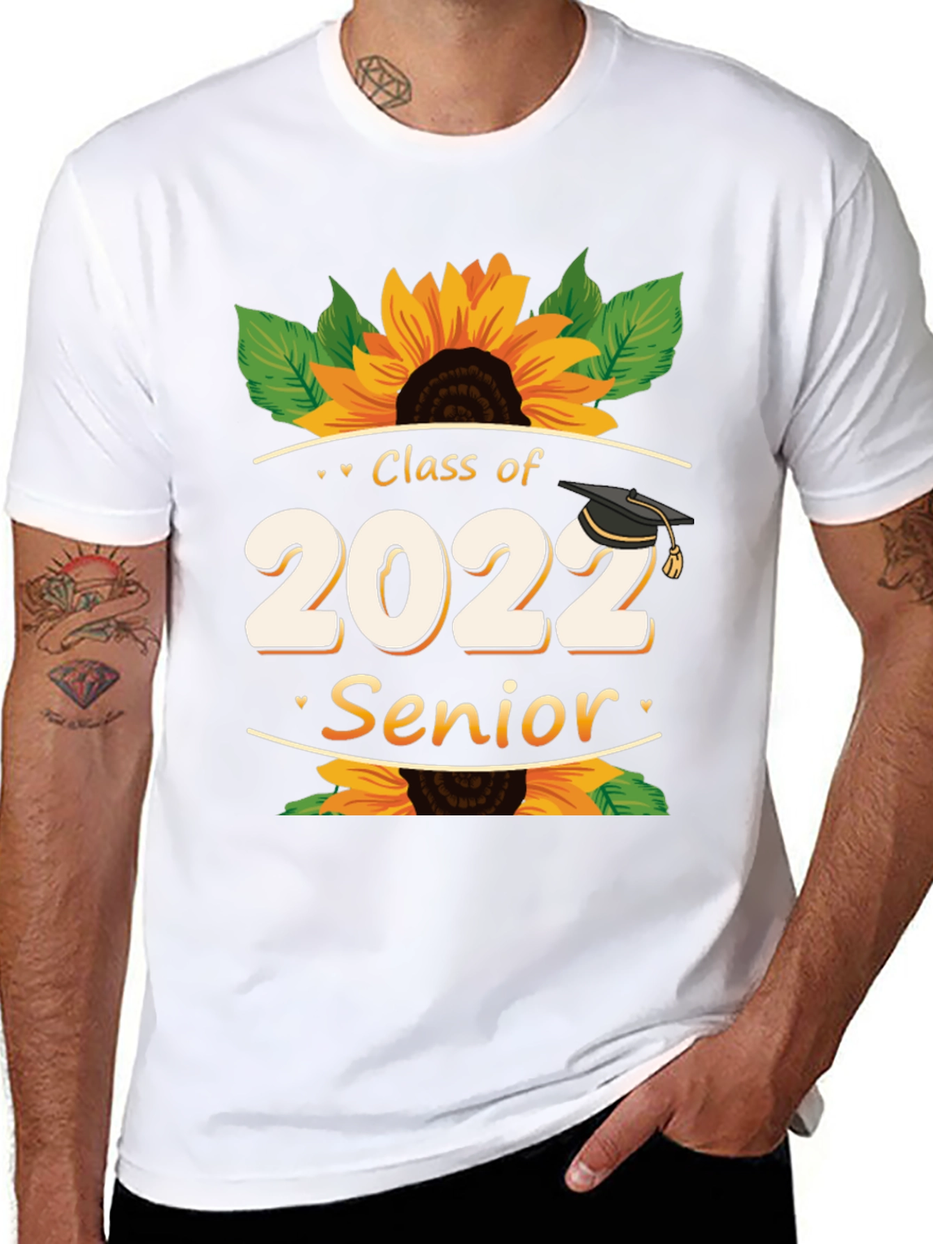 Class of 2022 Senior Sunflower T-Shirt