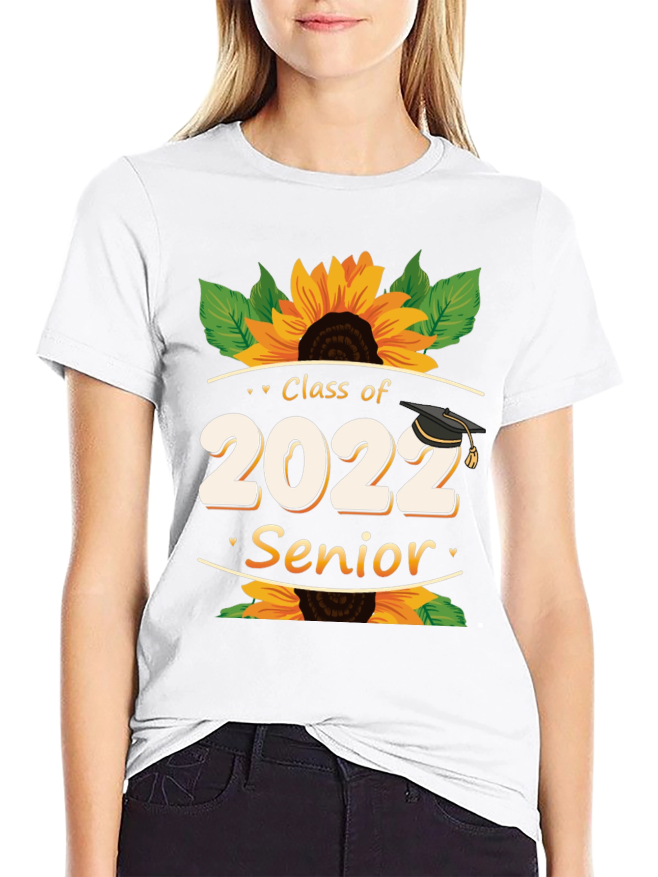 Class of 2022 Senior Sunflower T-Shirt