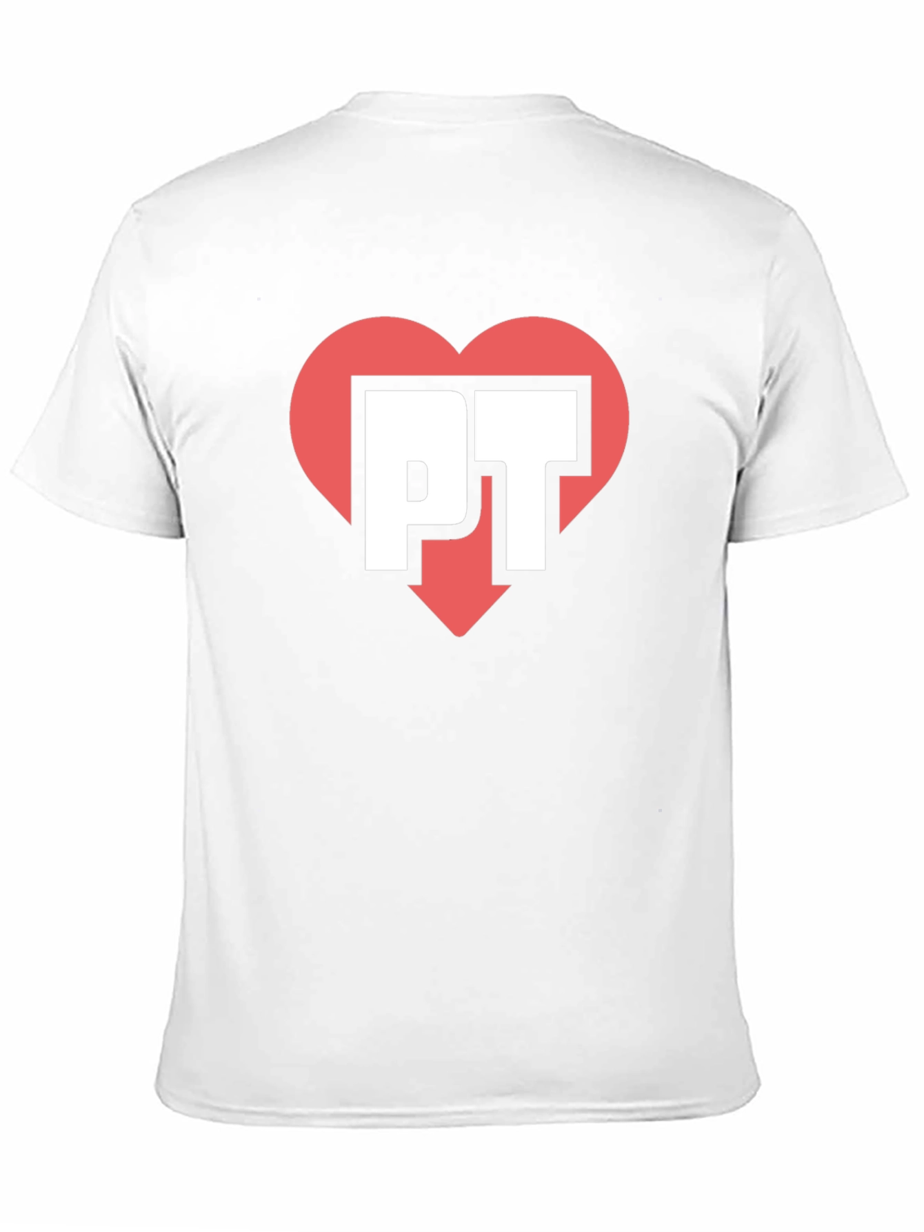 PT Heart Graphic Tee - Black Casual Shirt