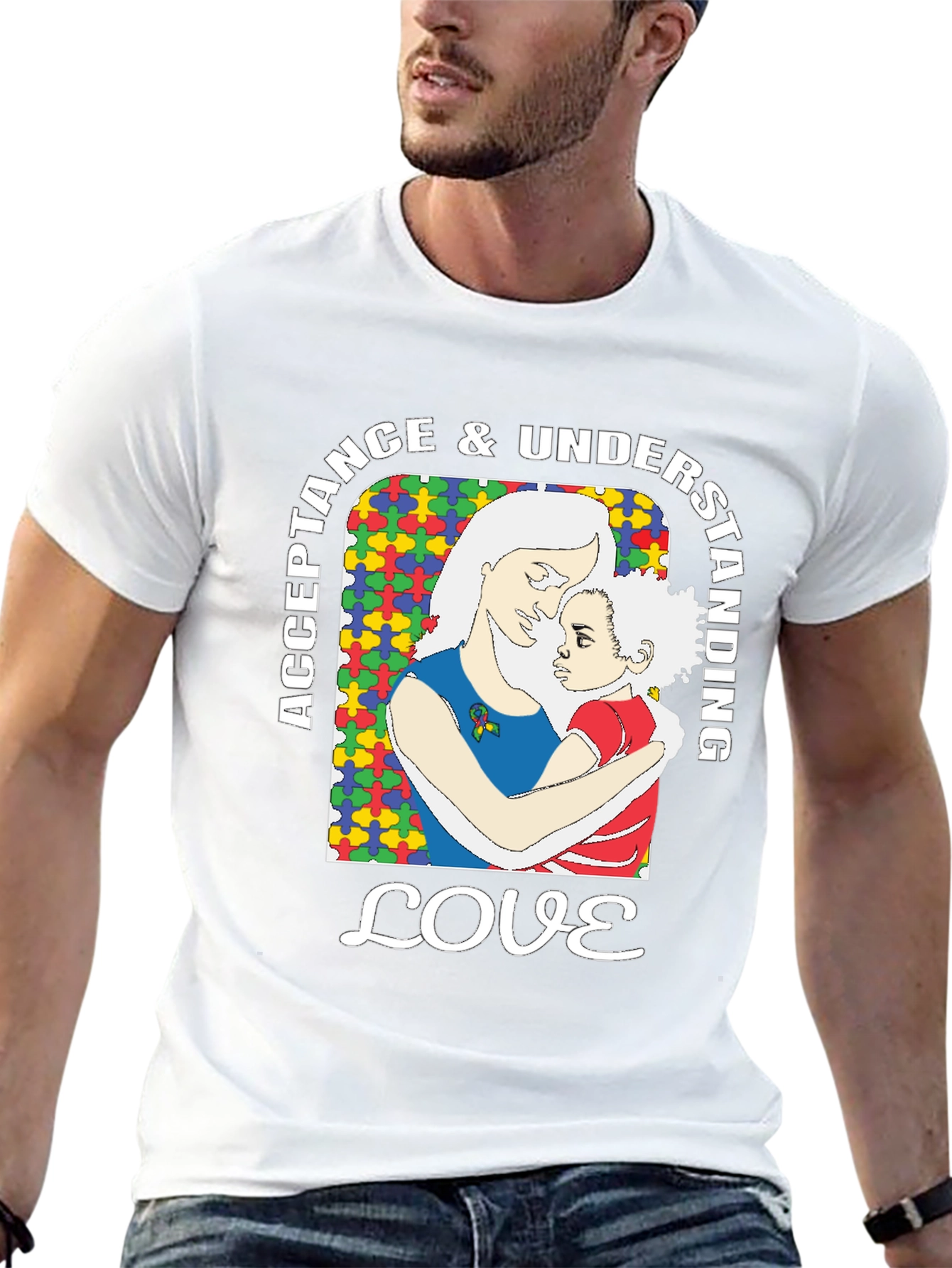 Autism Awareness T-Shirt: Acceptance Understanding Love