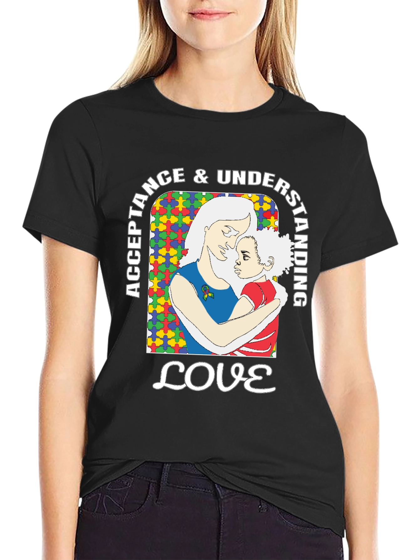 Autism Awareness T-Shirt: Acceptance Understanding Love