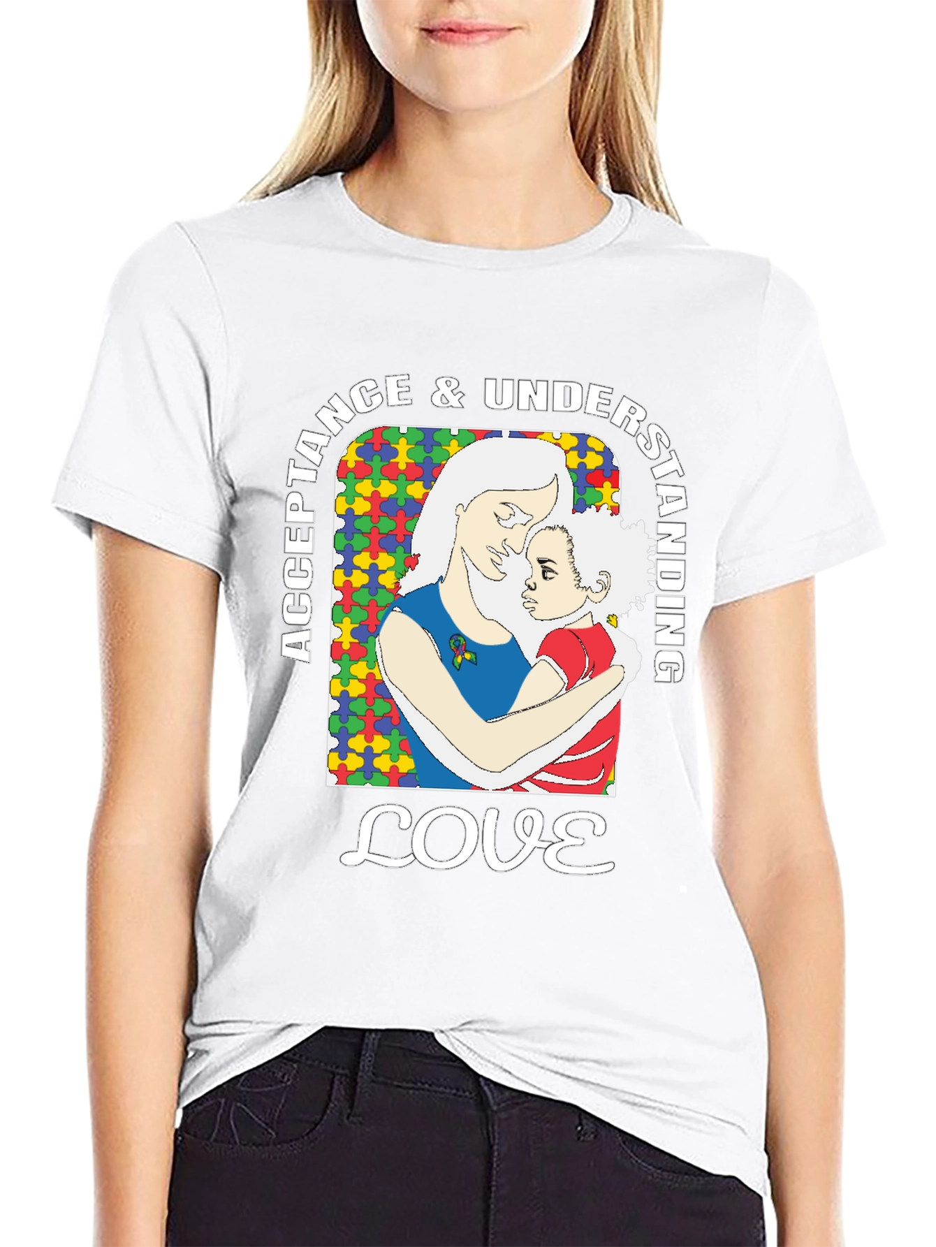 Autism Awareness T-Shirt: Acceptance Understanding Love
