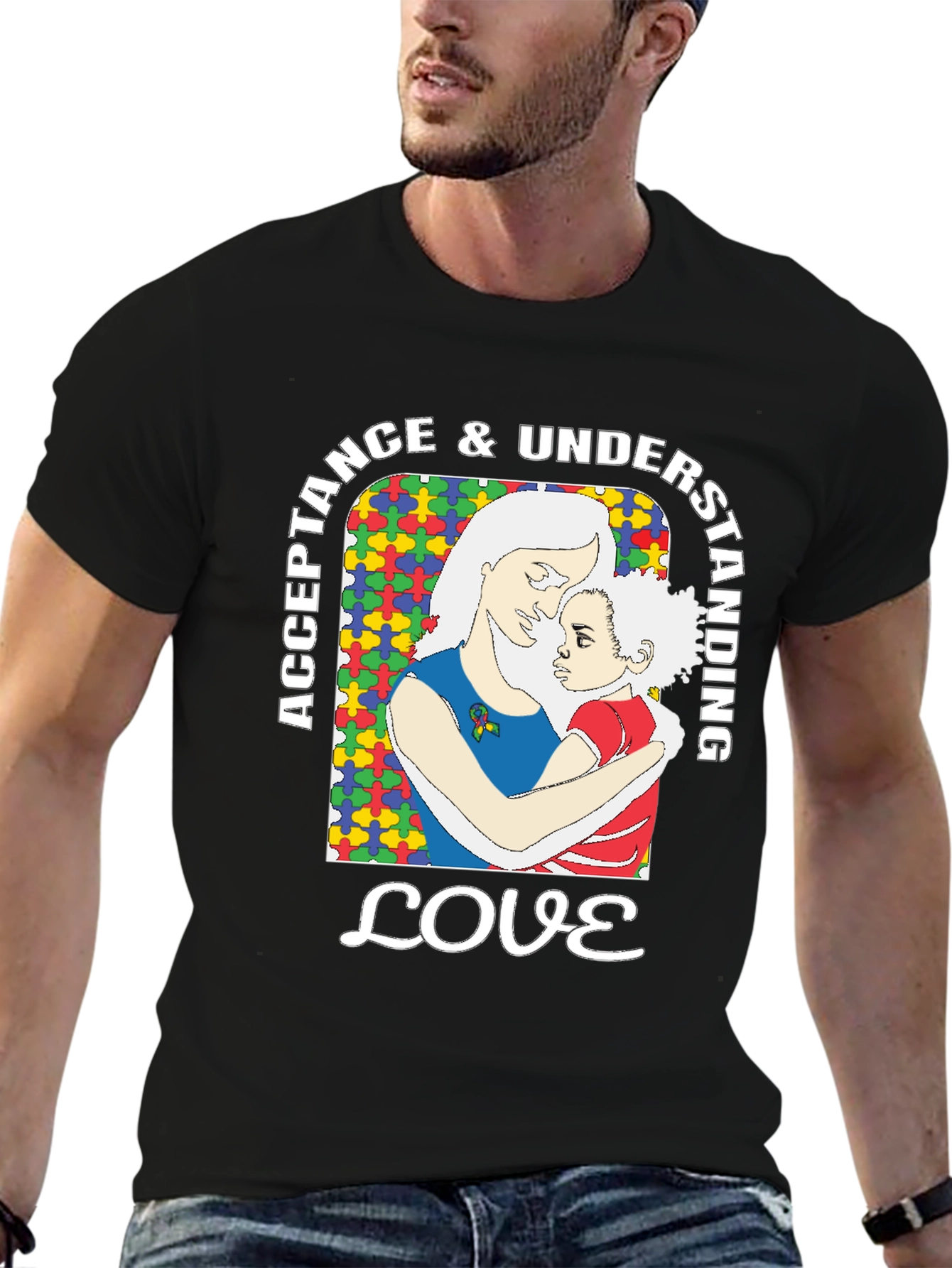 Autism Awareness T-Shirt: Acceptance Understanding Love