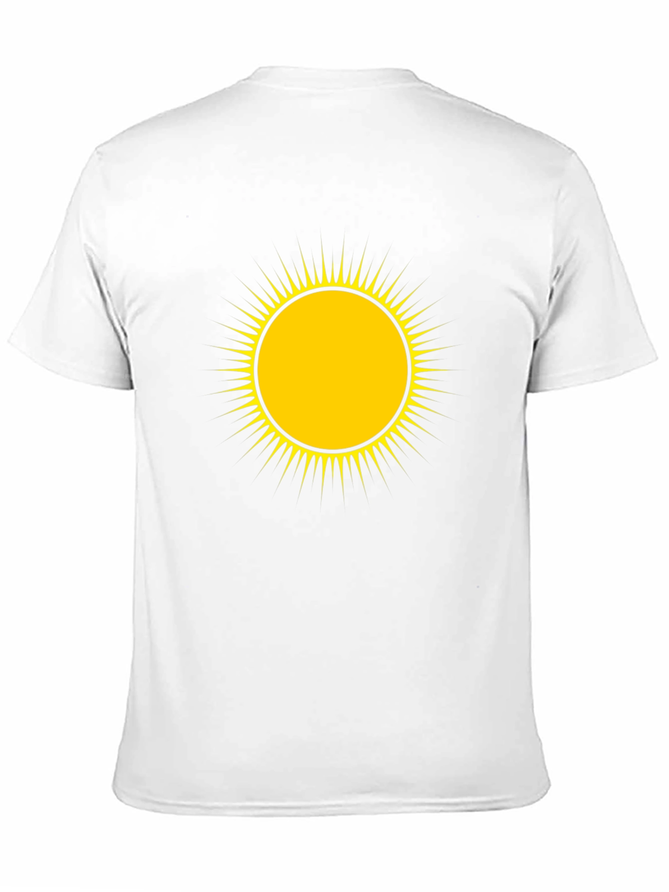 Sunshine Graphic Tee - Black Cotton Comfort