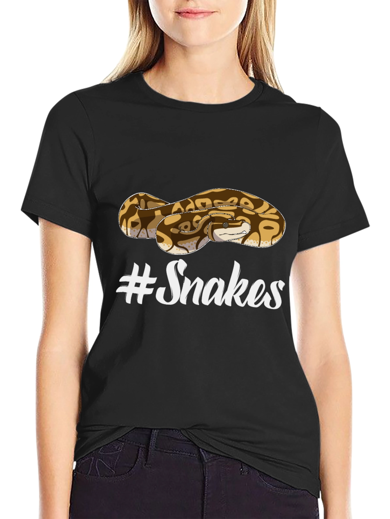 Snakes Graphic T-Shirt - Unisex Crew Neck