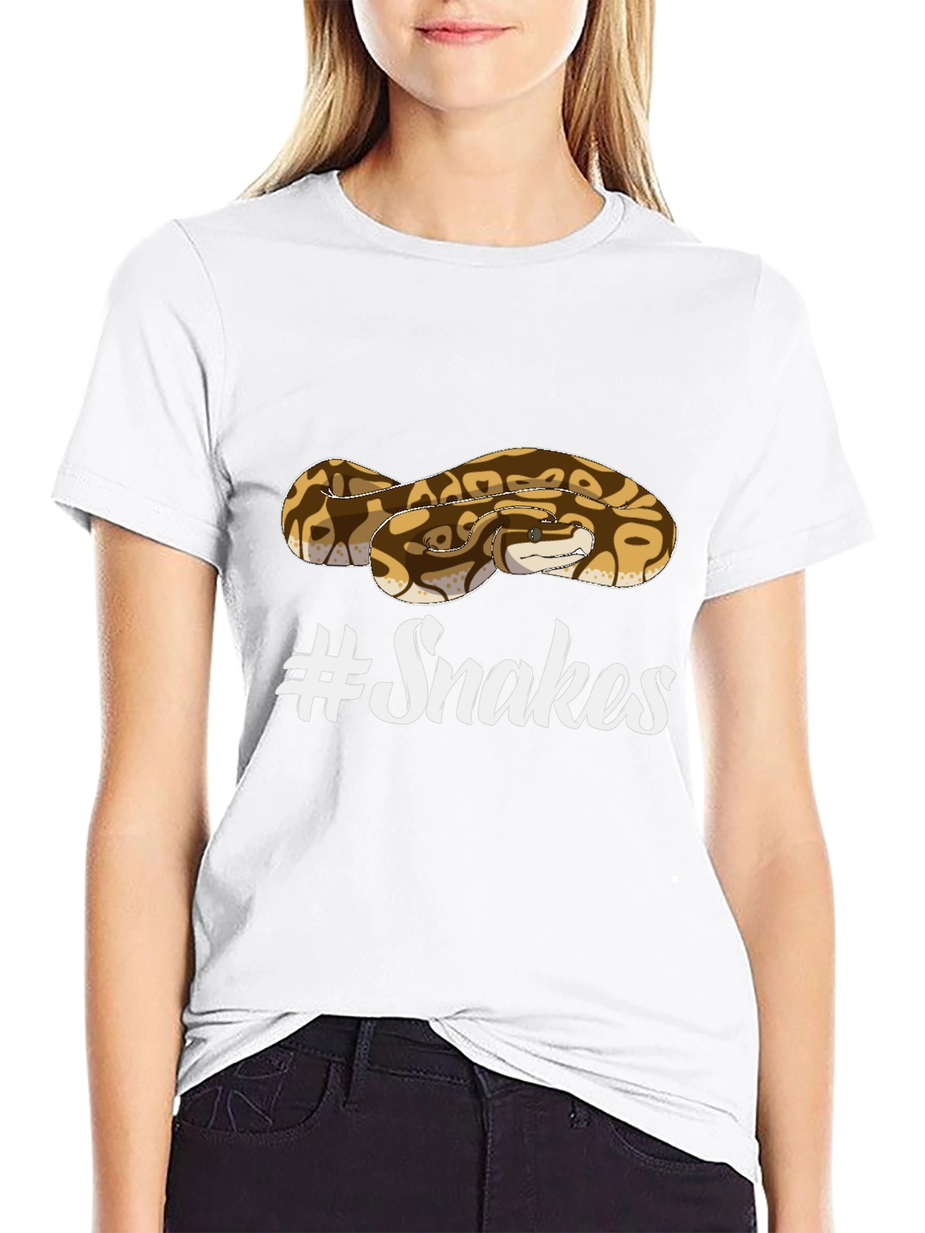 Snakes Graphic T-Shirt - Unisex Crew Neck