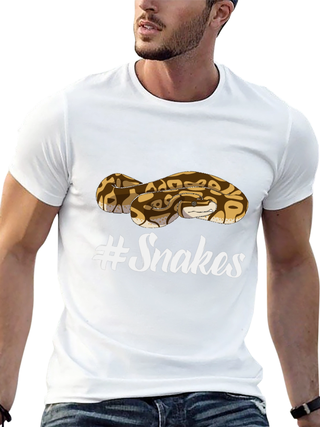 Snakes Graphic T-Shirt - Unisex Crew Neck