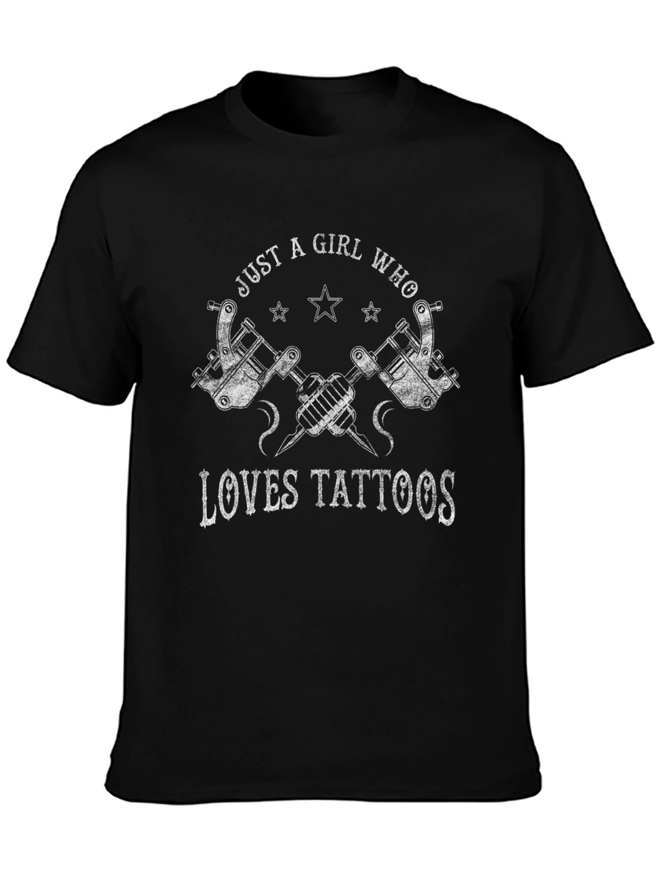 Just A Girl Who Loves Tattoos T-Shirt