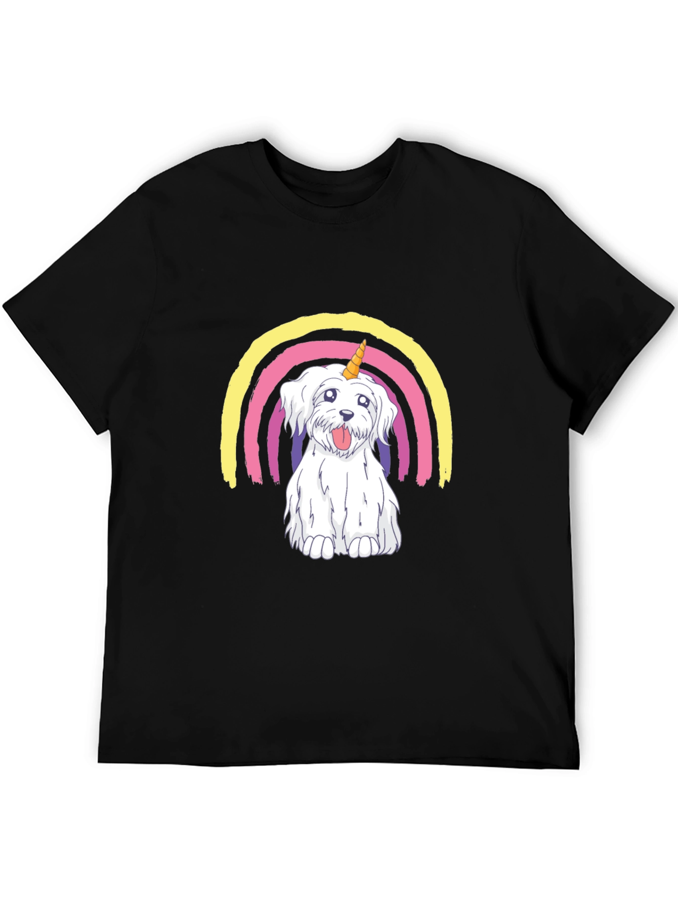 Dog Unicorn Rainbow T-Shirt