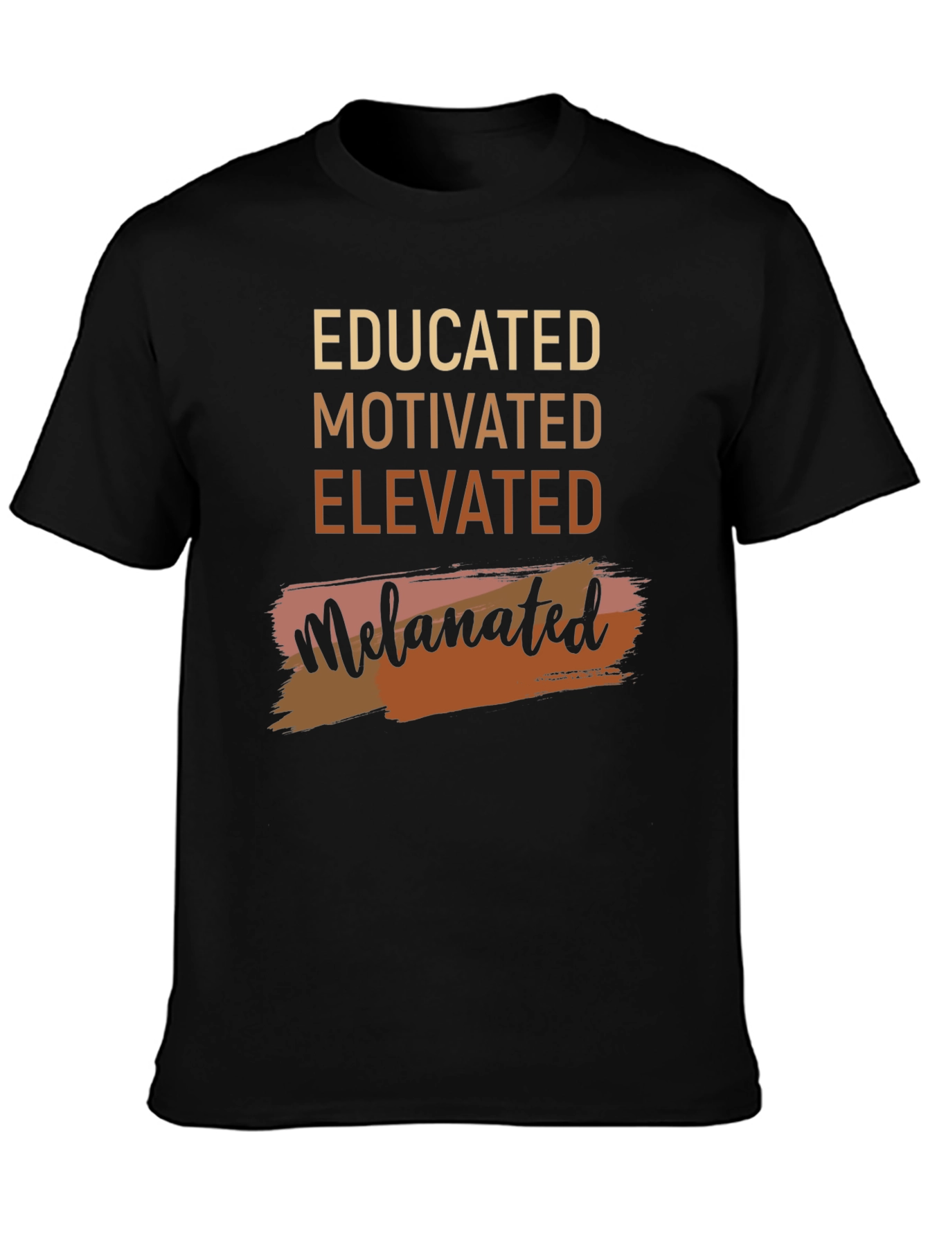 Educated Motivated Elevated Melanated T-Shirt