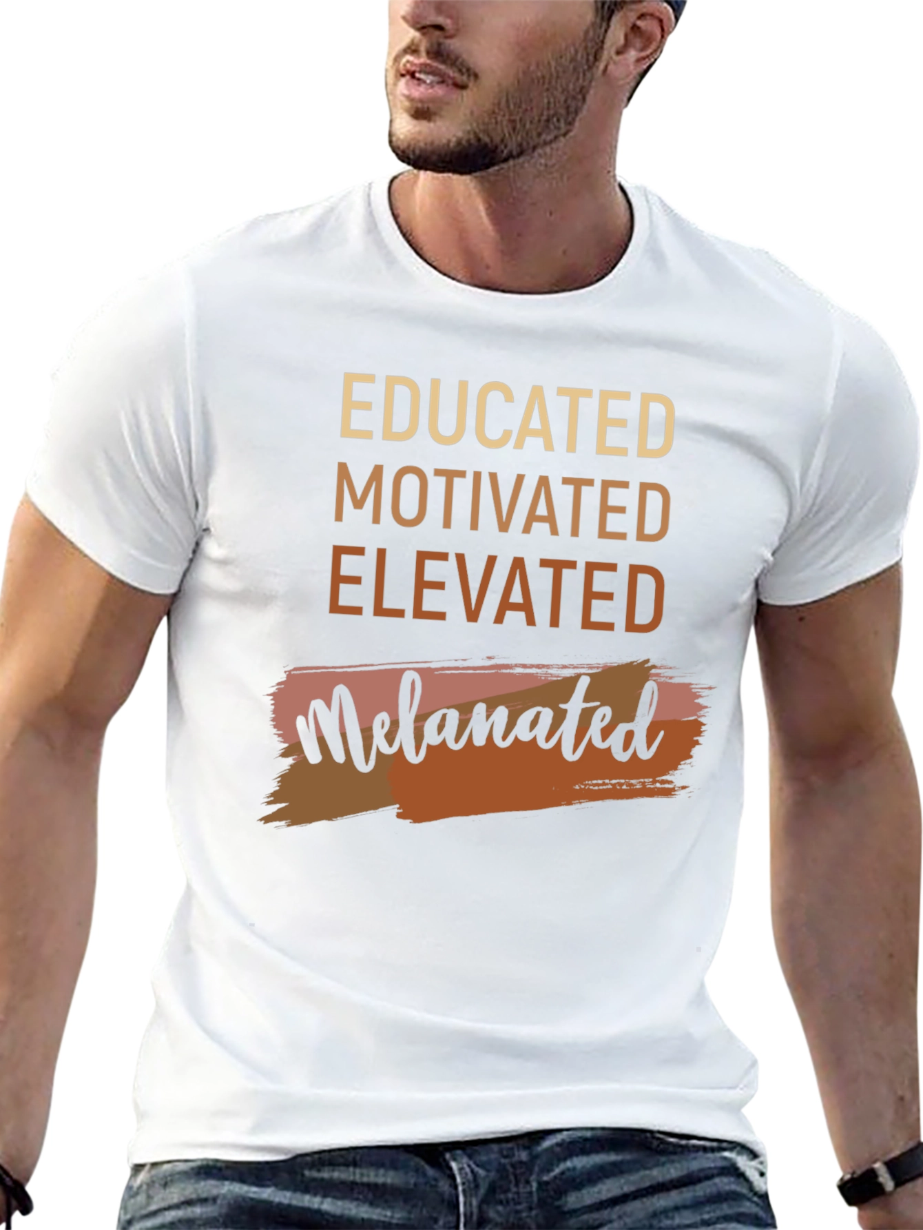 Educated Motivated Elevated Melanated T-Shirt
