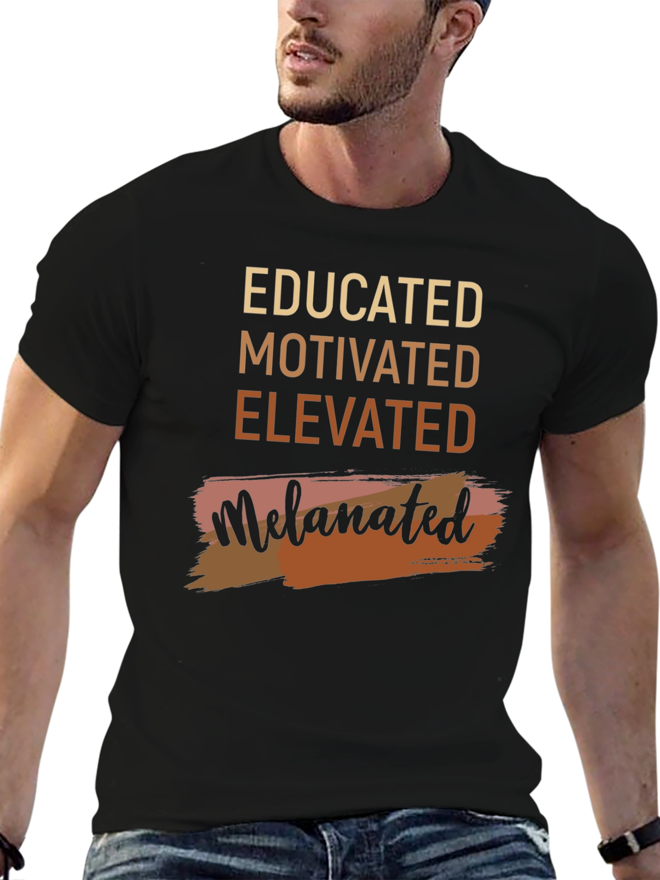 Educated Motivated Elevated Melanated T-Shirt
