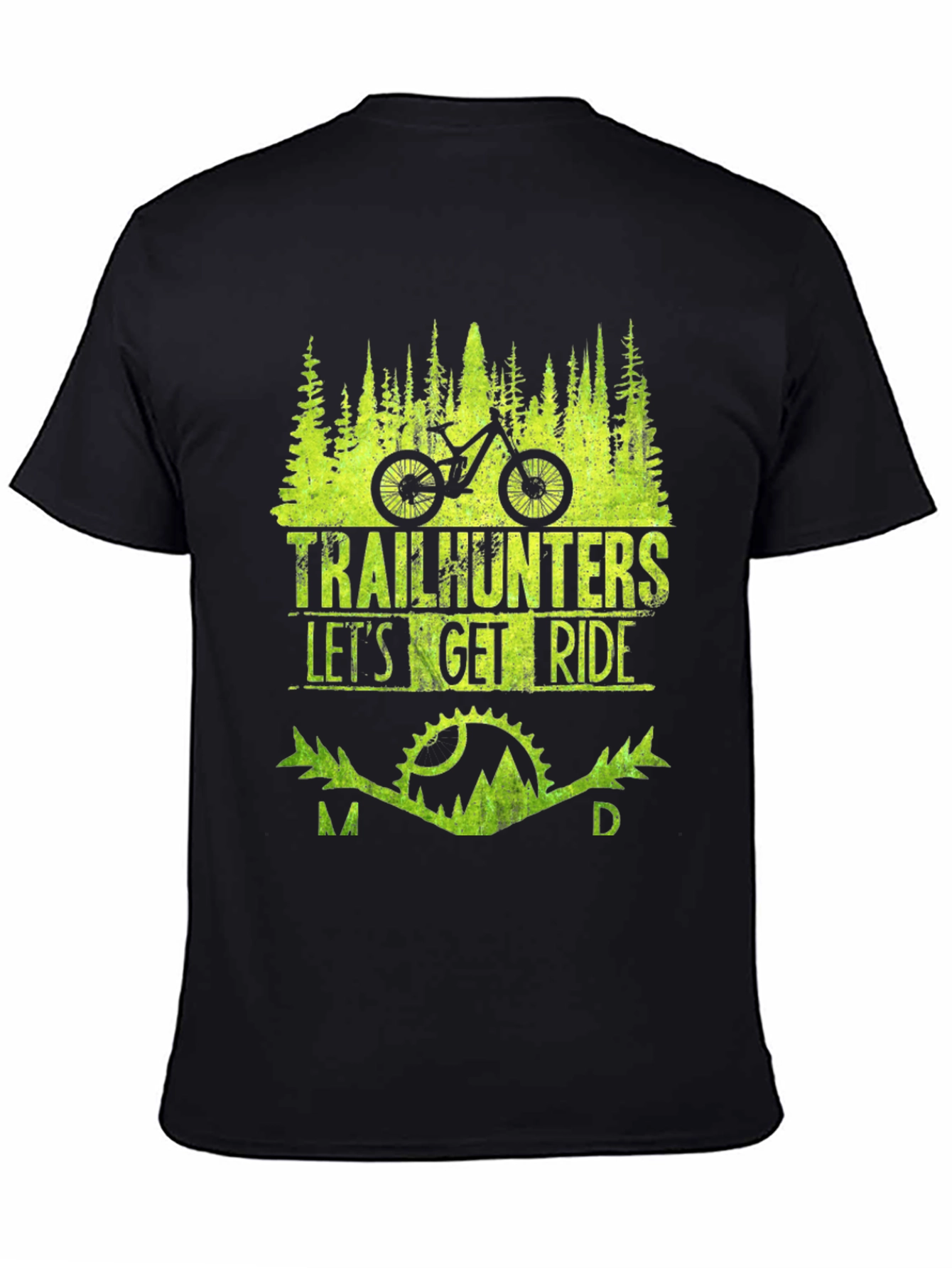 Trailhunters Lets Get Ride Black T-Shirt