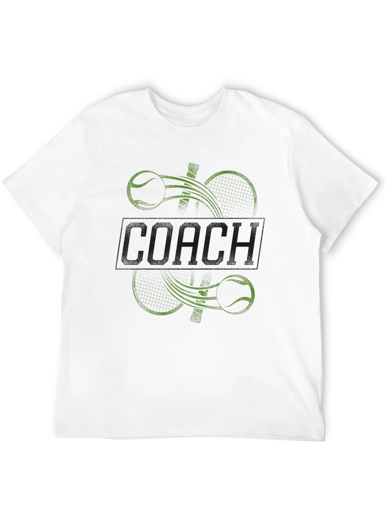 Tennis Coach Graphic T-Shirt Sport Tee
