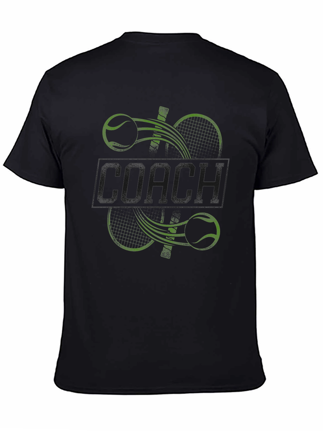 Tennis Coach Graphic T-Shirt Sport Tee