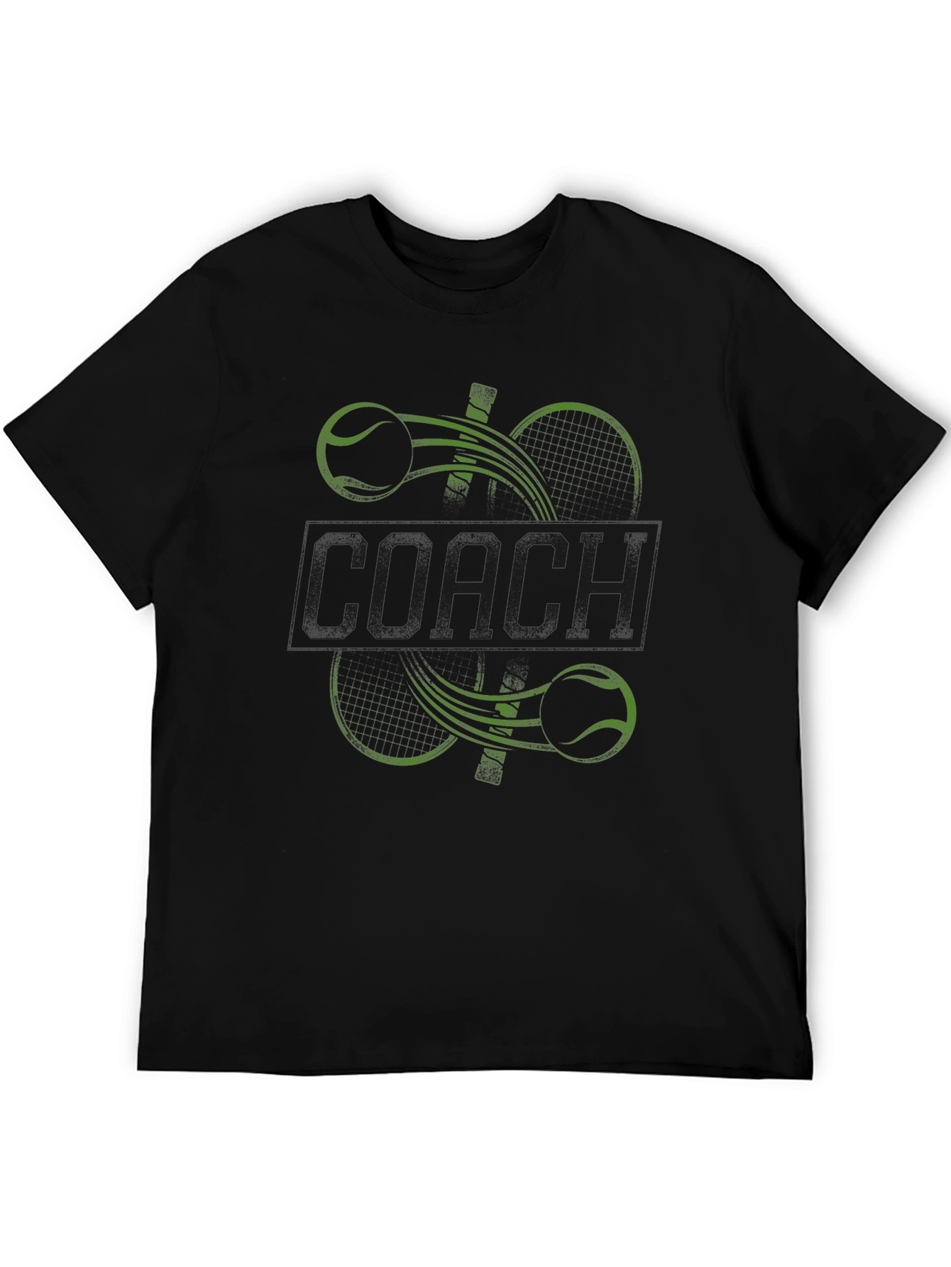 Tennis Coach Graphic T-Shirt Sport Tee