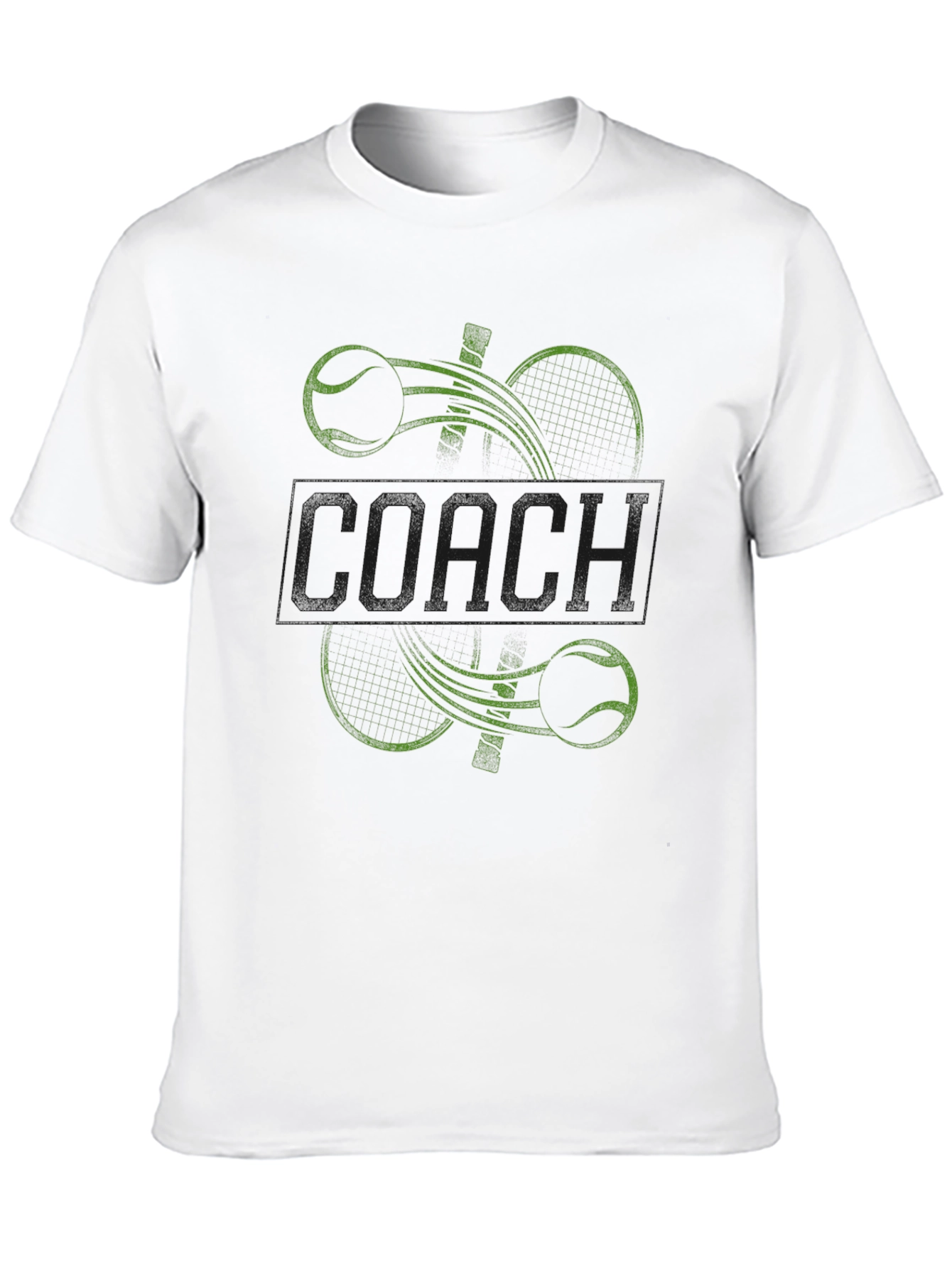 Tennis Coach Graphic T-Shirt Sport Tee