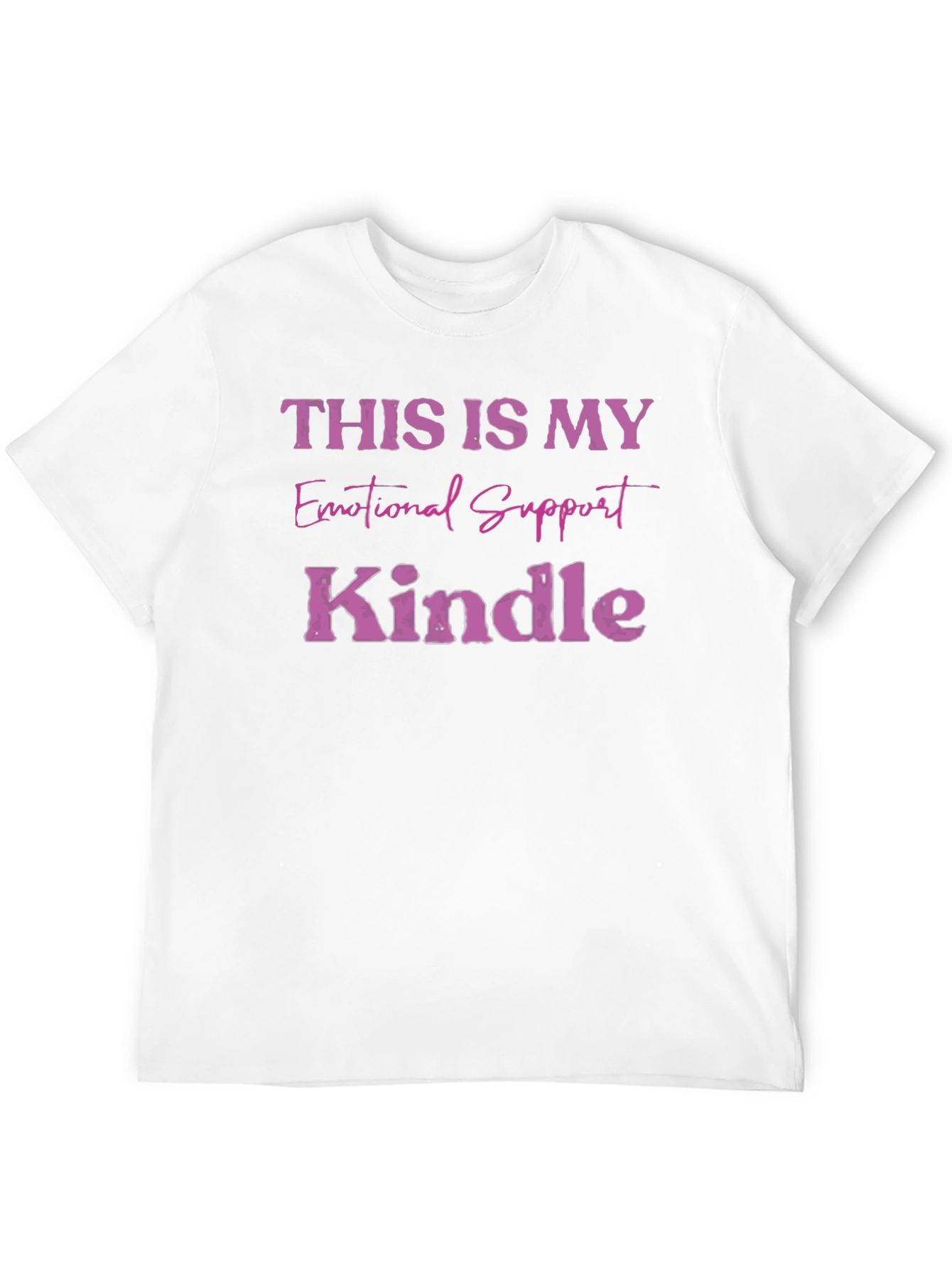 Emotional Support Kindle T-Shirt