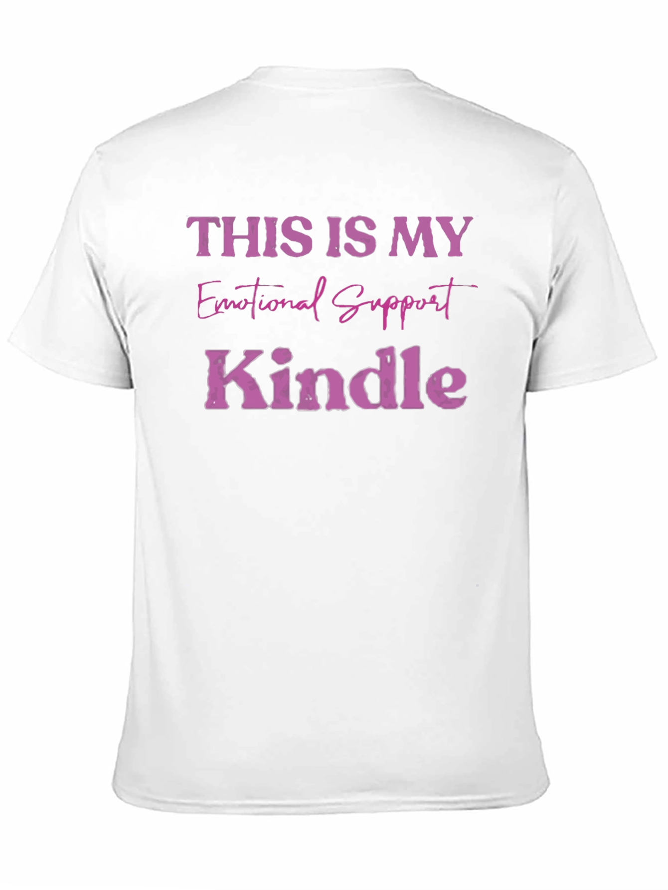 Emotional Support Kindle T-Shirt