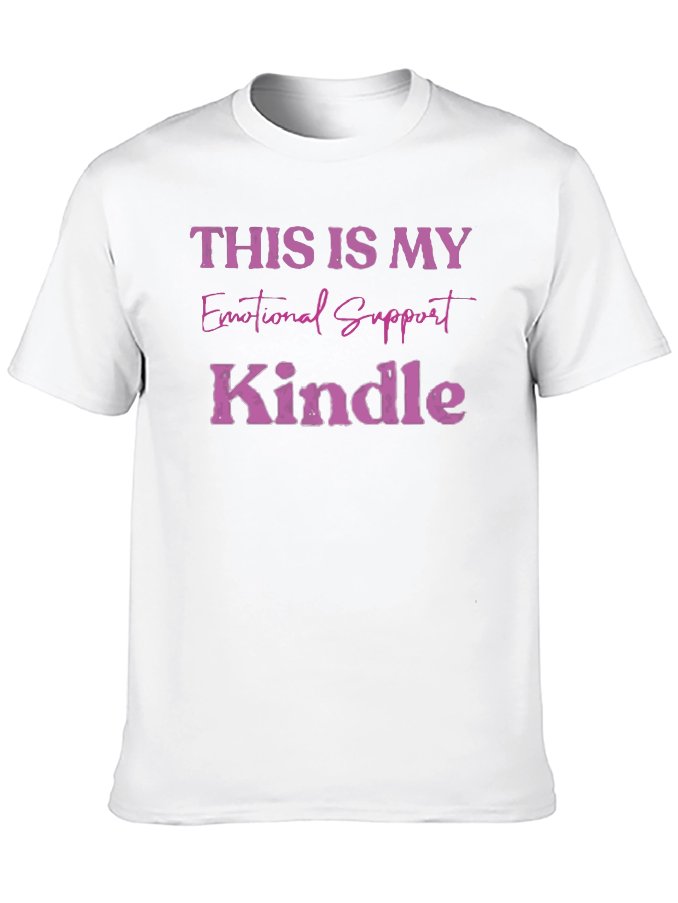 Emotional Support Kindle T-Shirt