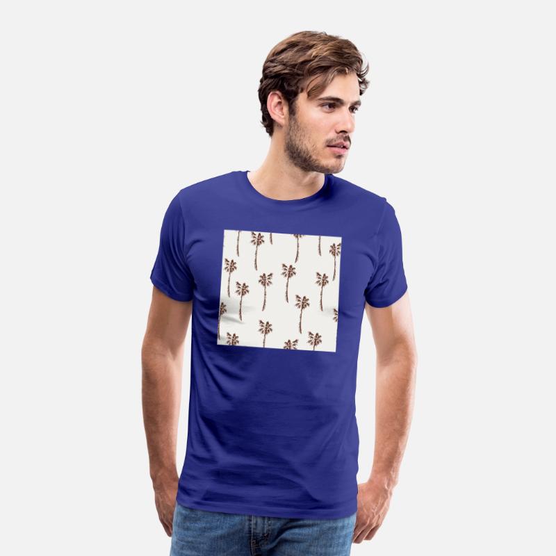 Palm Trees Pattern - Brown