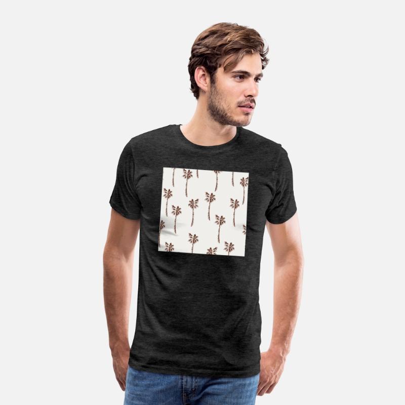 Palm Trees Pattern - Brown