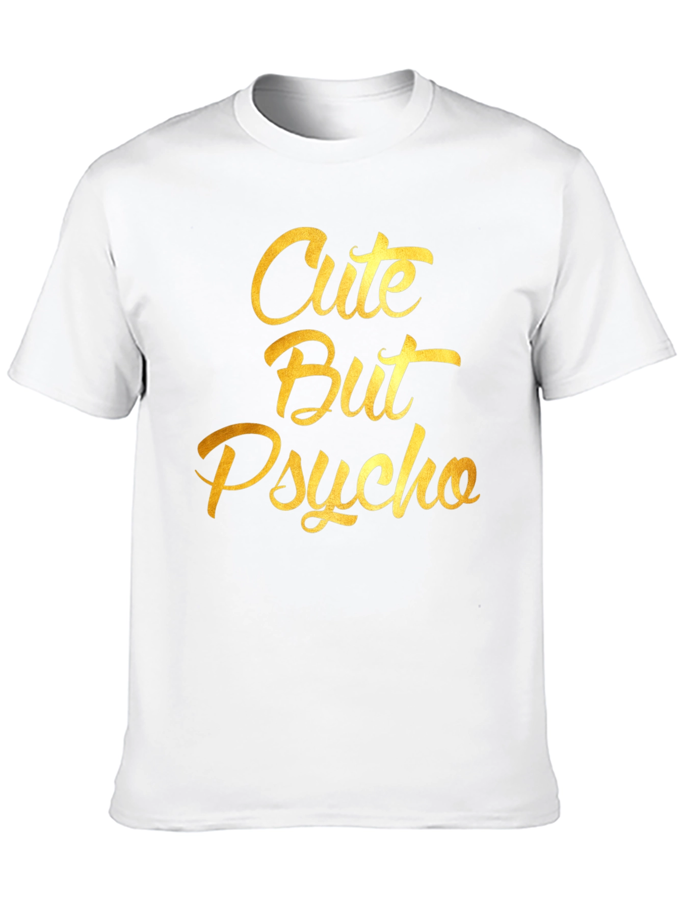 Cute But Psycho Graphic T-Shirt - Black