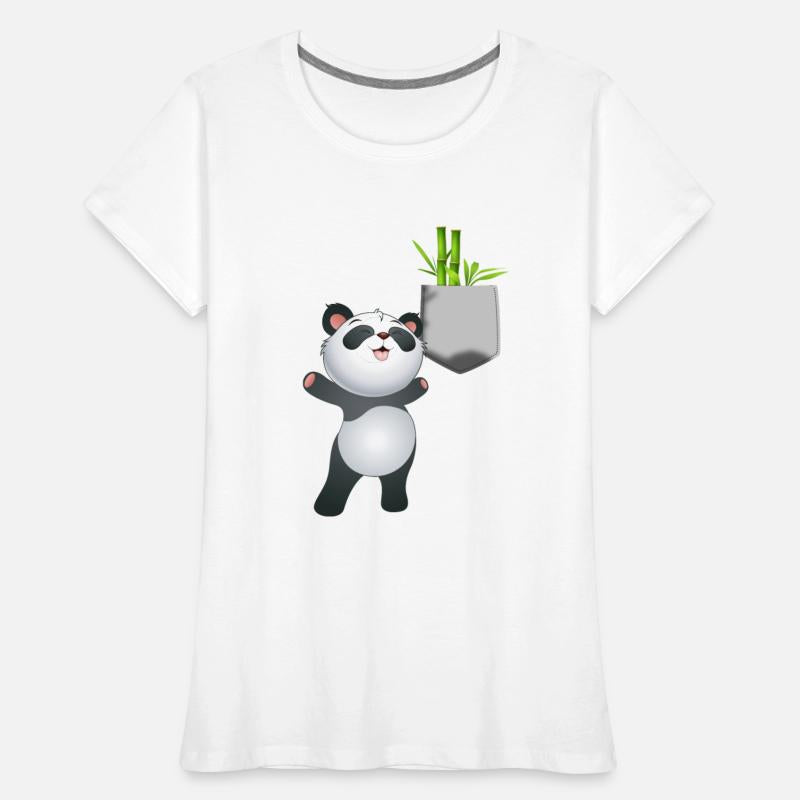 Panda Reaching For Bamboo In Your Fake Pocket Fun