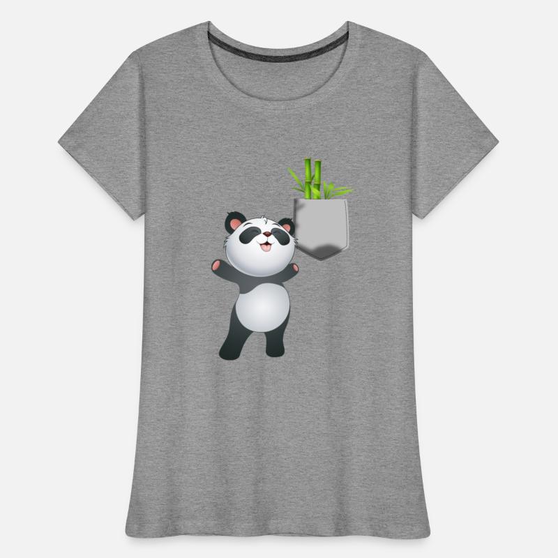 Panda Reaching For Bamboo In Your Fake Pocket Fun
