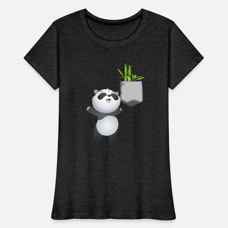 Panda Reaching For Bamboo In Your Fake Pocket Fun