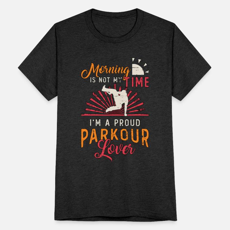Parkour Lover Morning Is Not My Time Freerunning