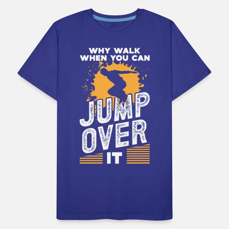 Parkour why walk you can jump over it freerunning