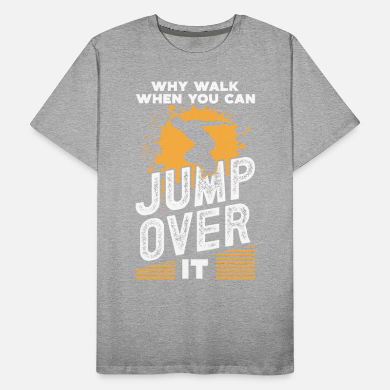 Parkour why walk you can jump over it freerunning