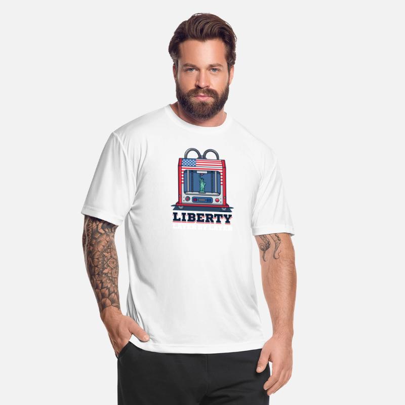 Patriotic 3D Printing Liberty Layer by Layer
