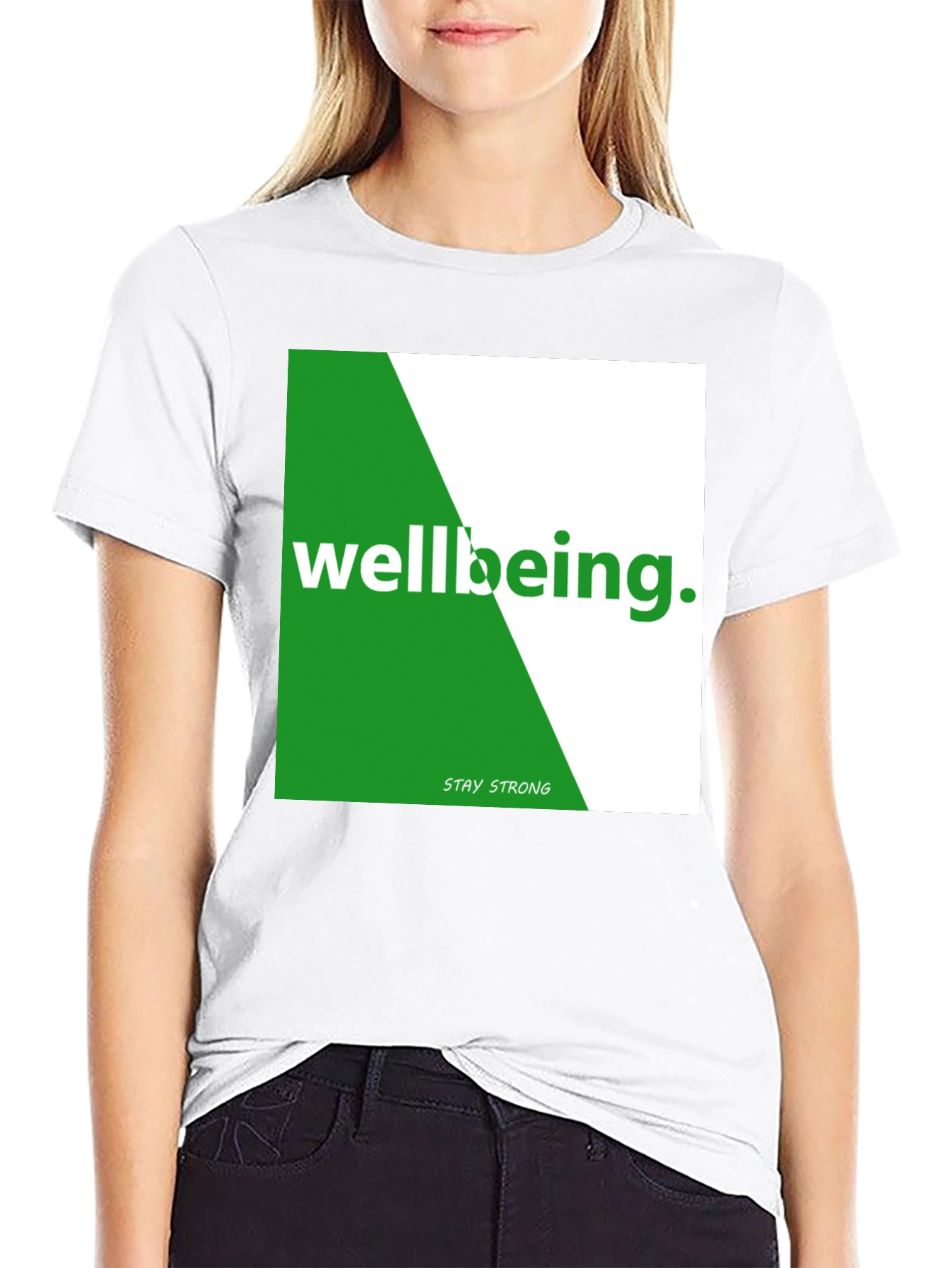 Wellbeing Graphic Print Crew Neck T-Shirt