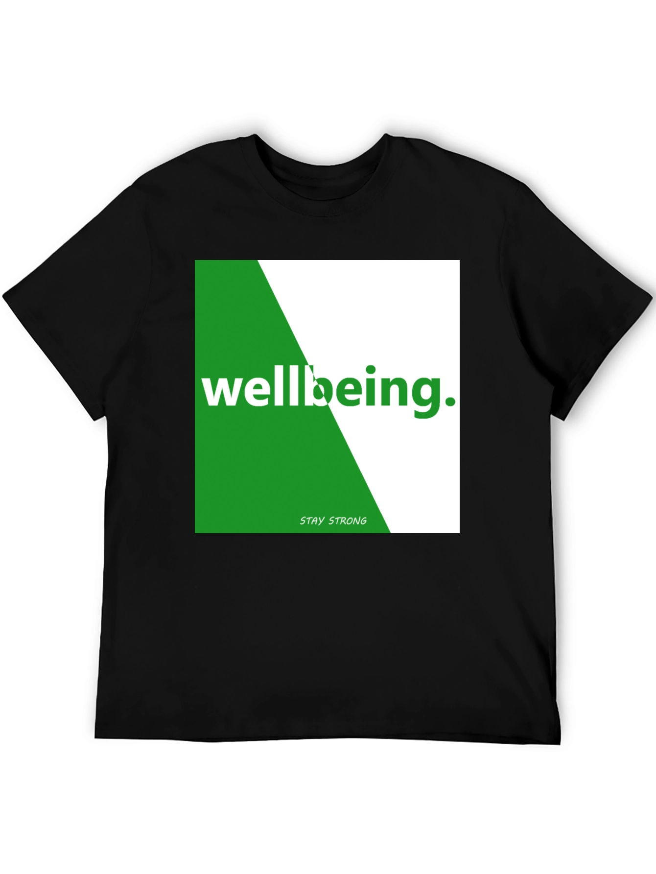 Wellbeing Graphic Print Crew Neck T-Shirt