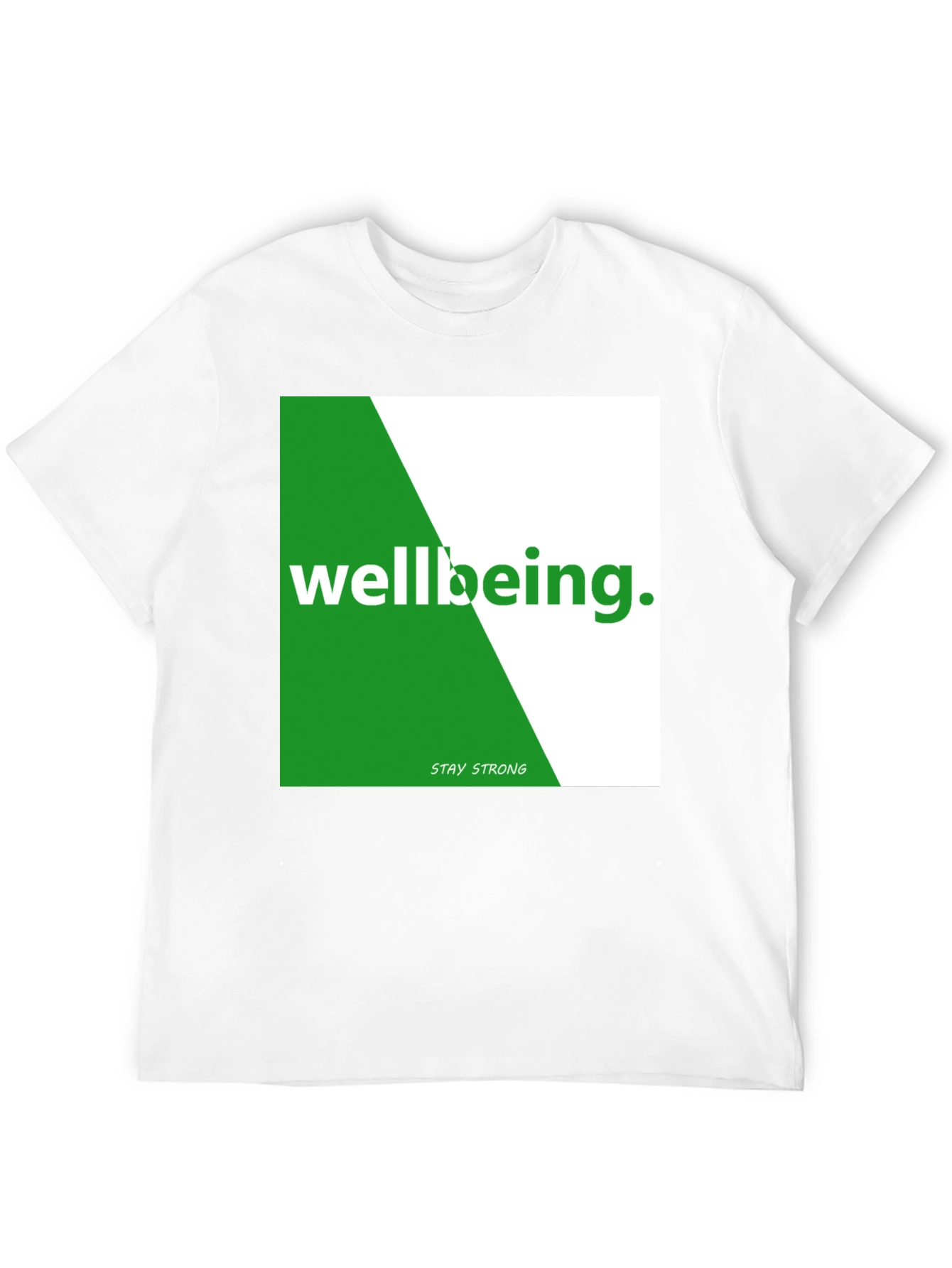 Wellbeing Graphic Print Crew Neck T-Shirt