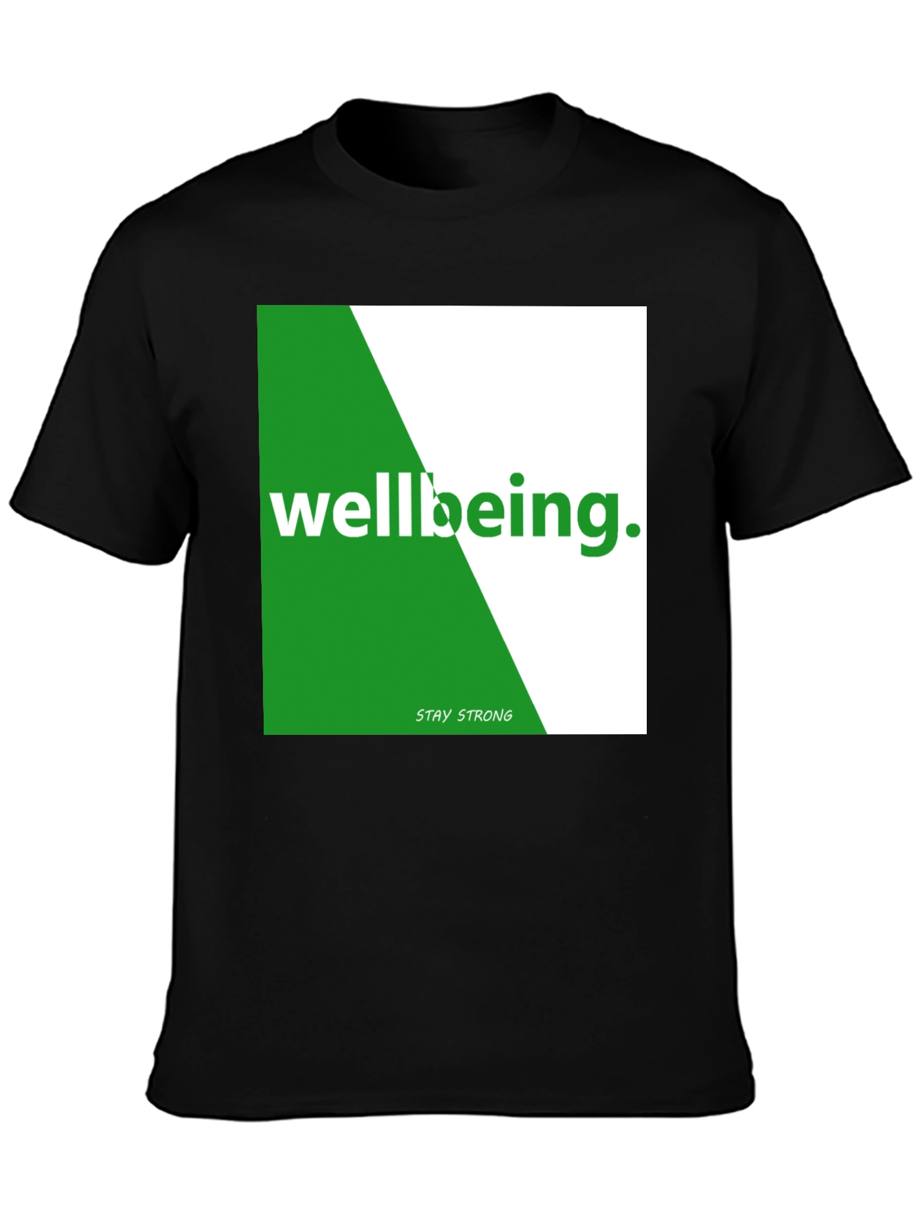 Wellbeing Graphic Print Crew Neck T-Shirt