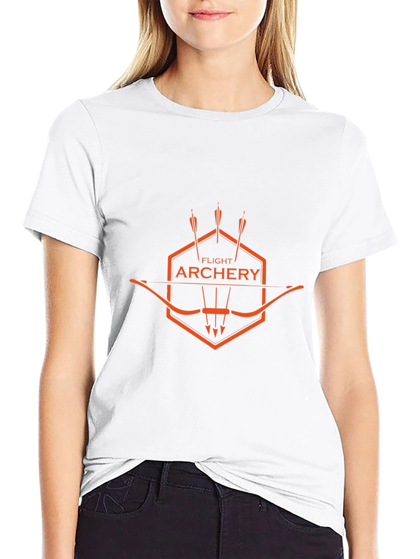 Flight Archery Graphic Tee - Bow & Arrow T-Shirt