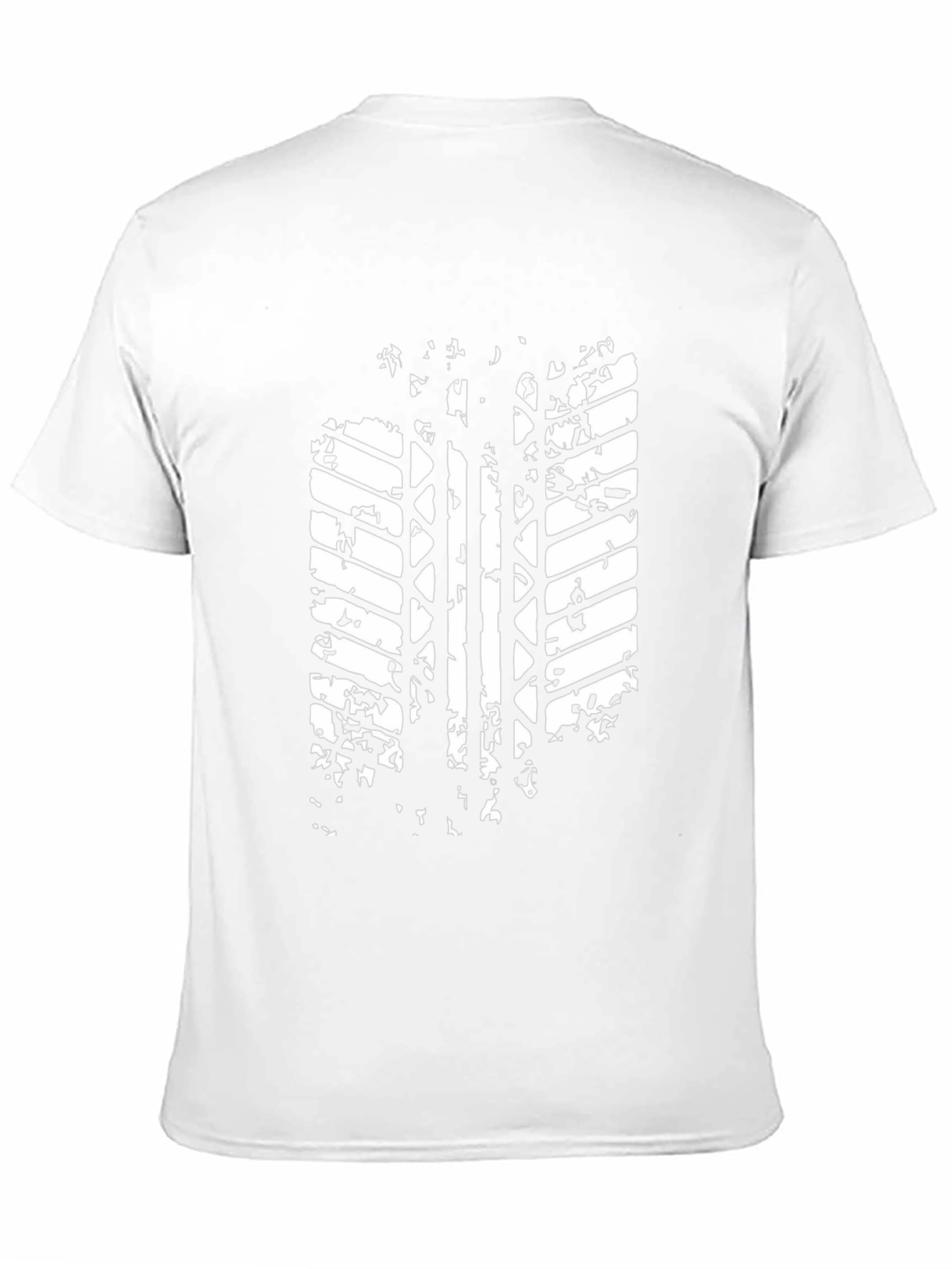 Tire Tread Graphic Black T-Shirt