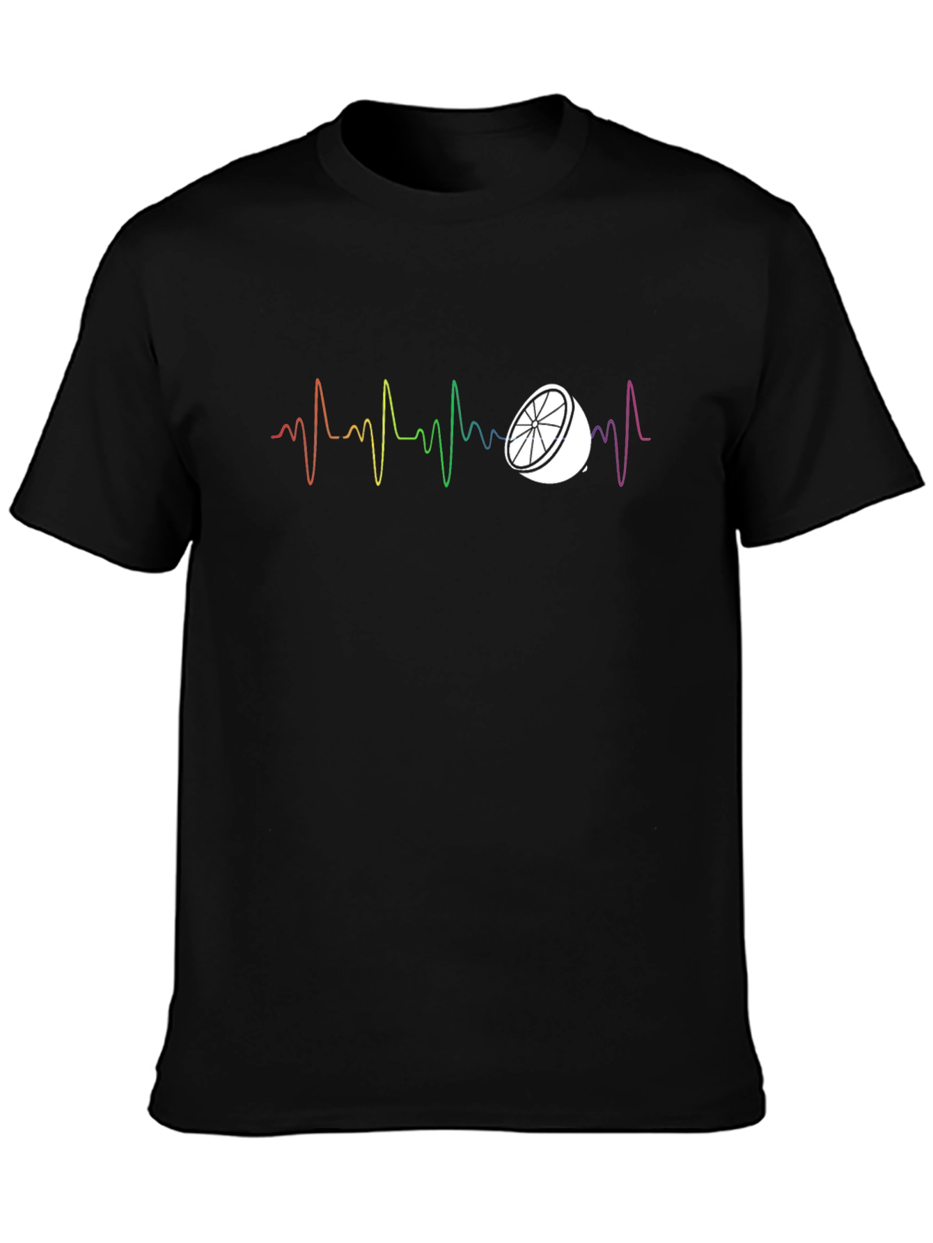 Lemon Heartbeat Graphic Tee - Stylish & Unique