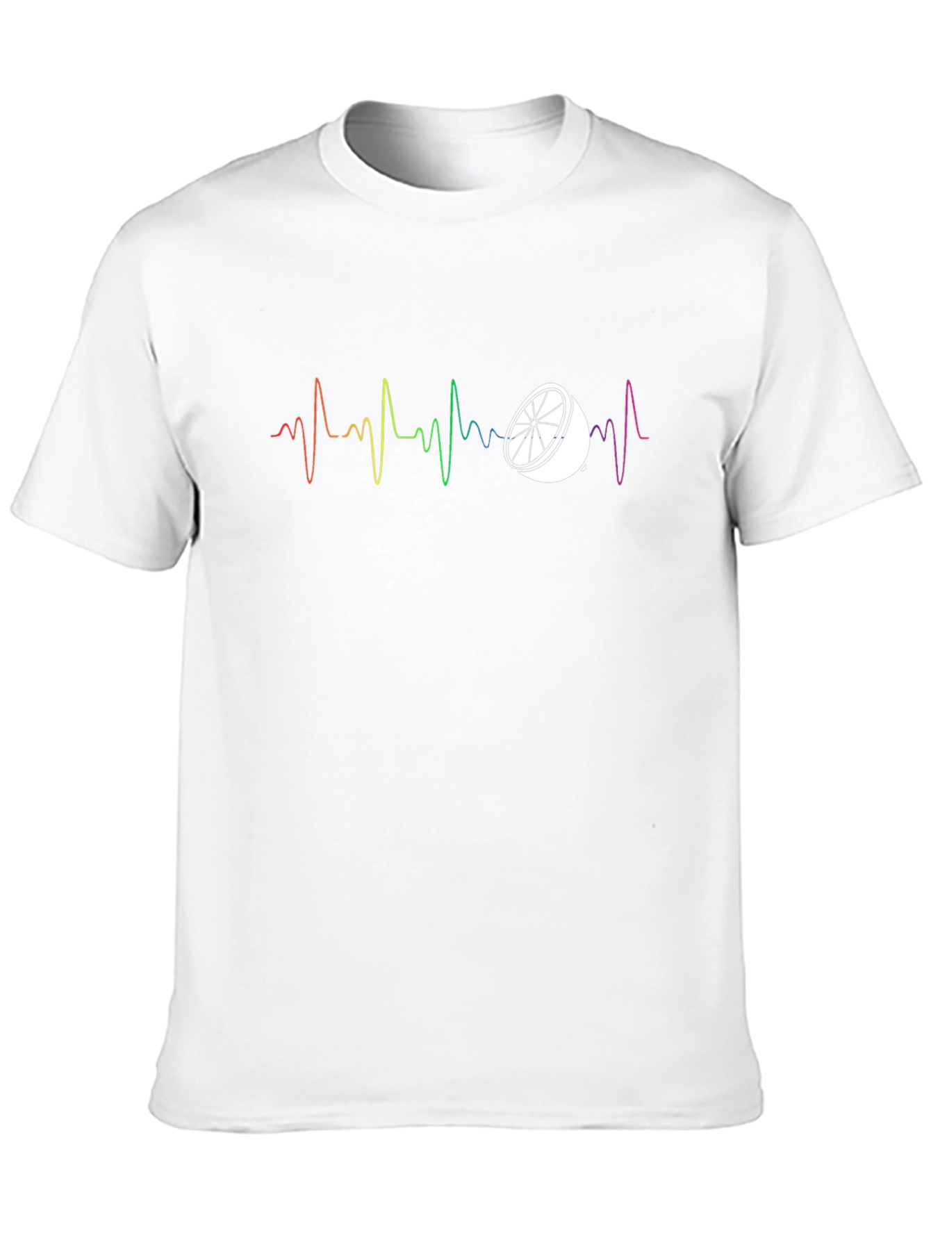 Lemon Heartbeat Graphic Tee - Stylish & Unique