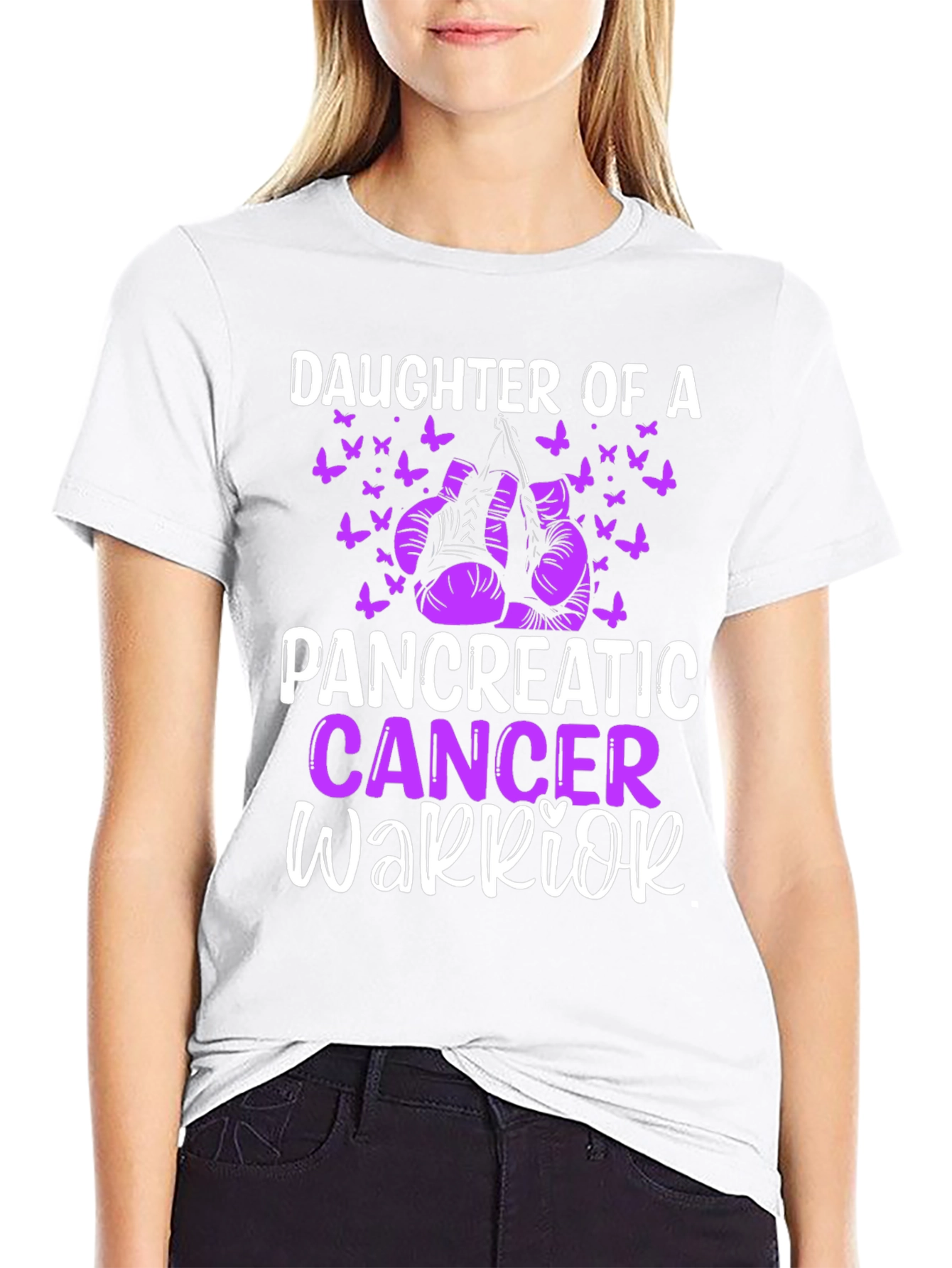 Daughter of a Pancreatic Cancer Warrior T-Shirt