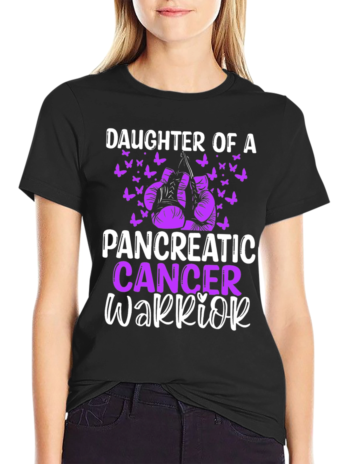 Daughter of a Pancreatic Cancer Warrior T-Shirt